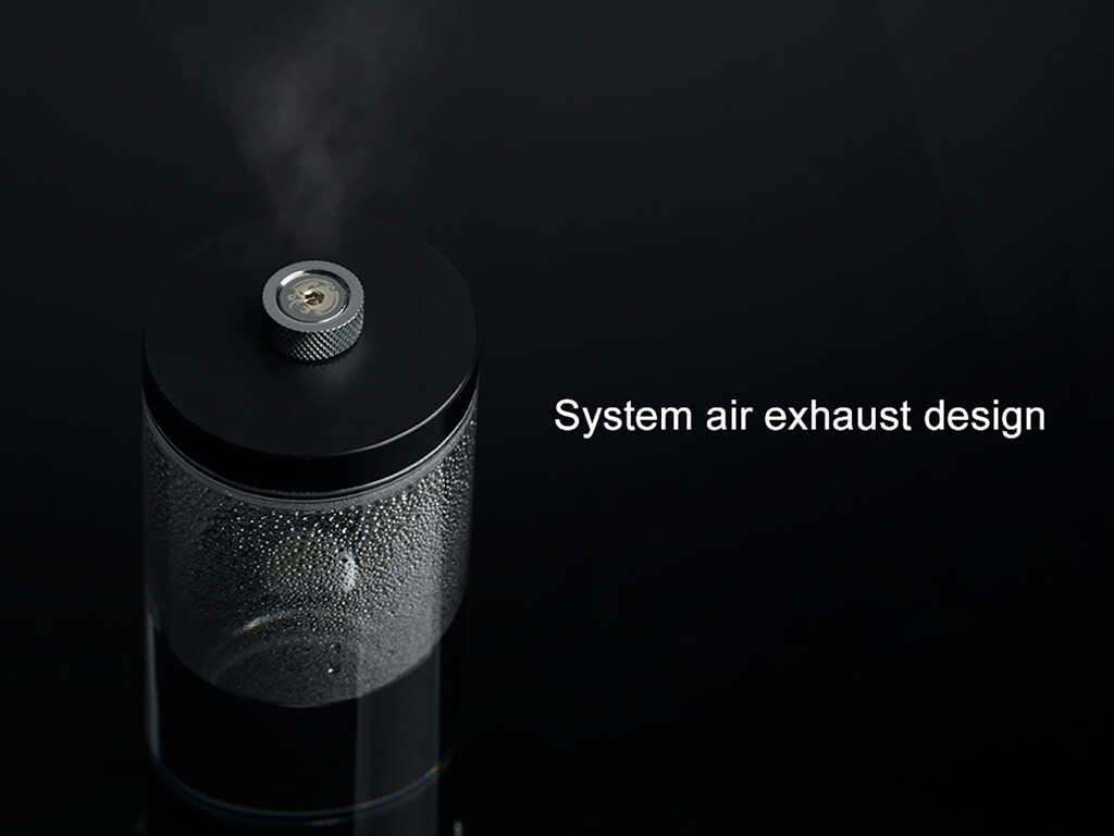 Bitspower Automatic Air Exhaust Fitting, Silver Shining