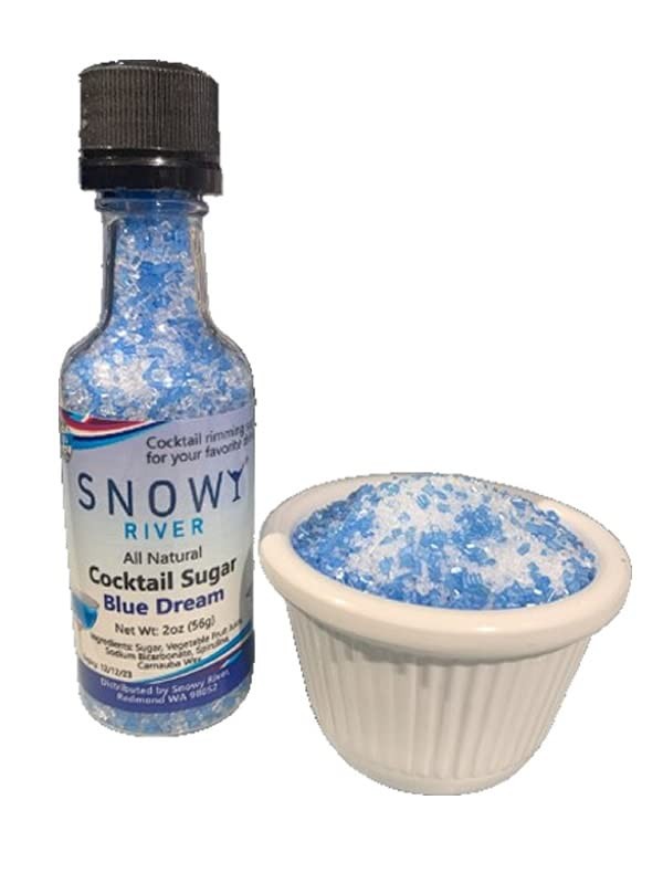Snowy River Cocktail Sugar Rimmer Mixed Blends All Natural Cocktail Decorating