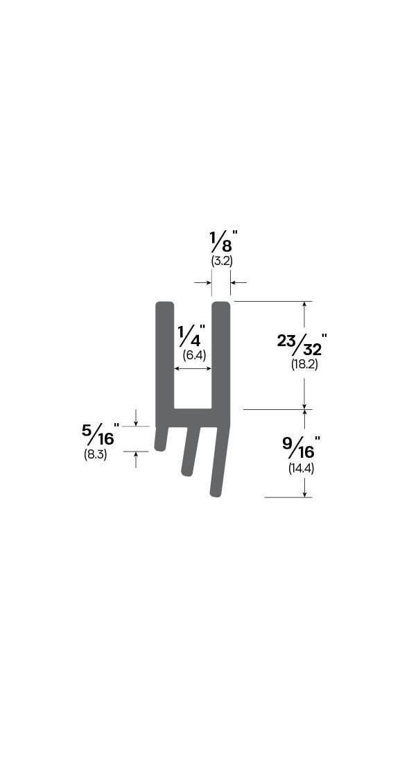 Brixwell 47205N Replacement Rubber for Flood Shield