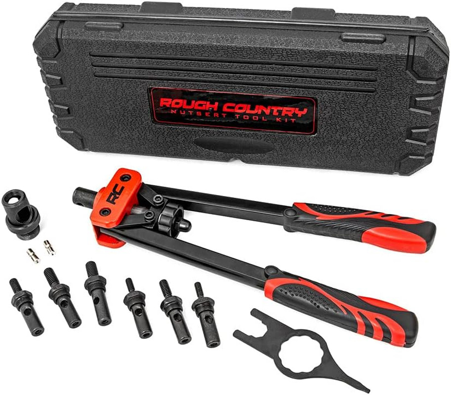 10-Piece Nutsert Tool Kit | Quick Change Mandrel Set - 10583