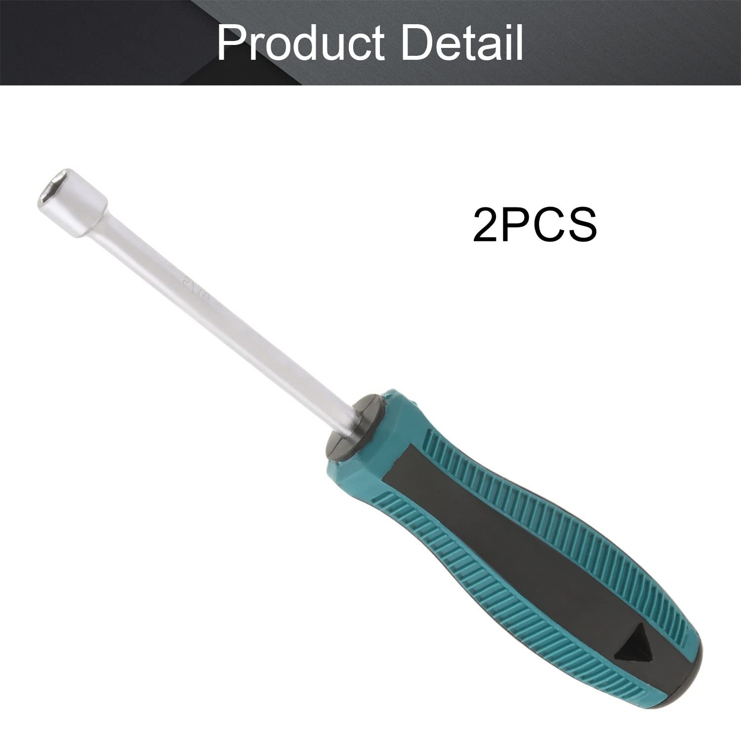 5/16 Inch Hex Nut Driver, Socket Wrench Screwdriver, For Auto Repair,2pcs