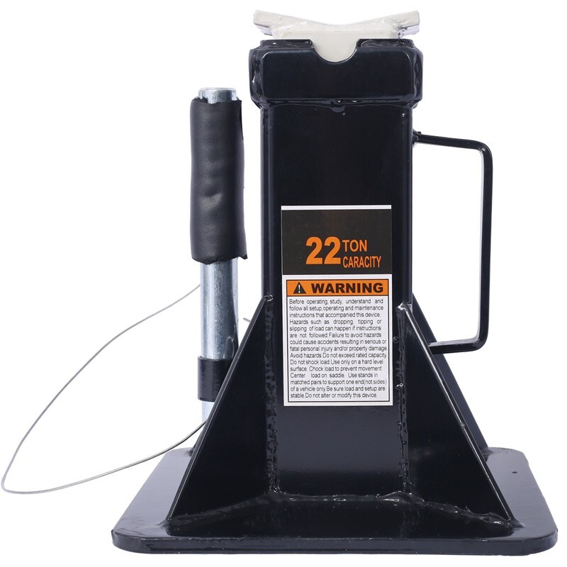 Heavy Duty Pin Type Professional Car Jack Stand w/ Lock 22 Ton Capacity 1 Pair