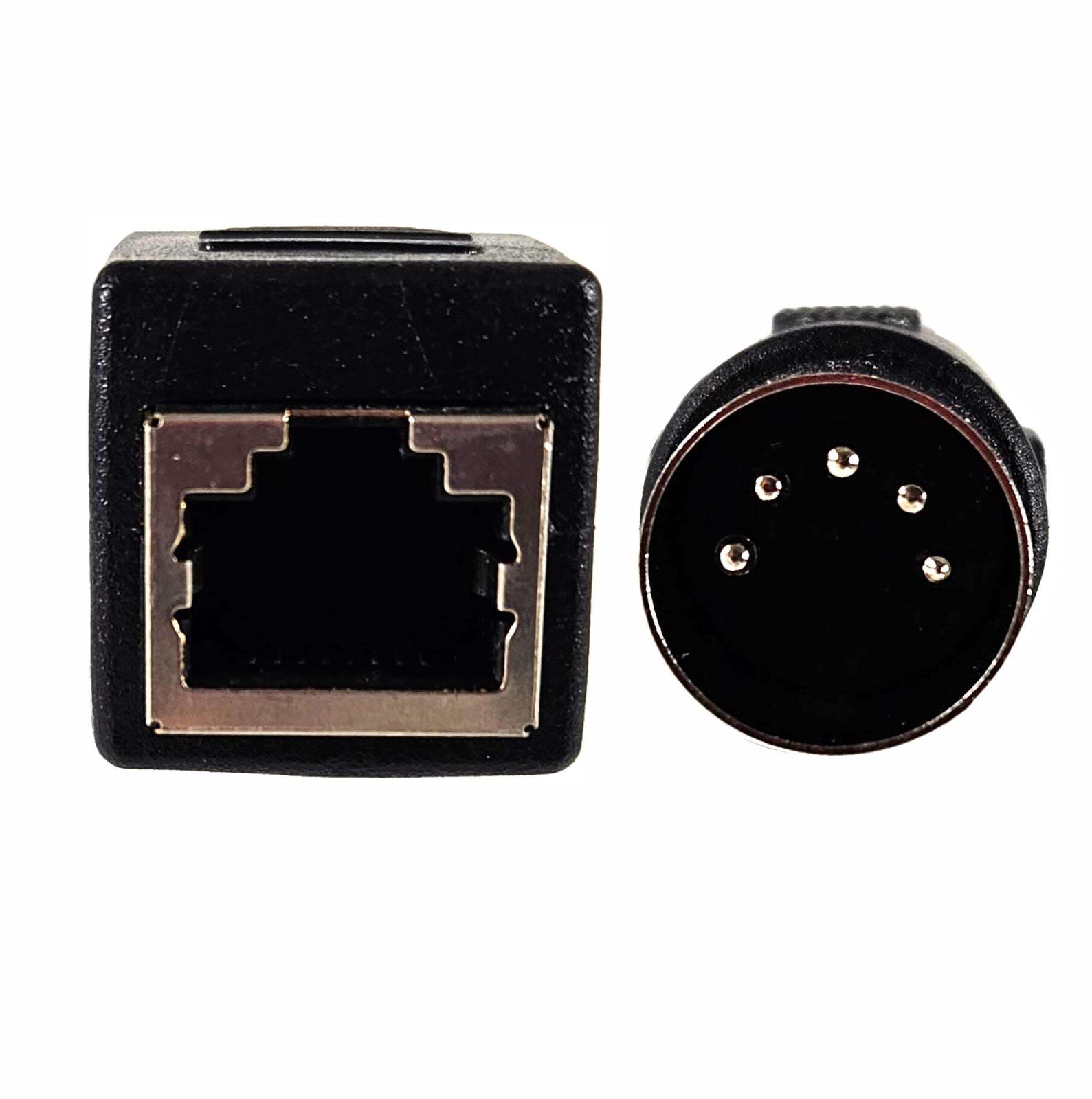 RJ45 to 5 Pin MIDI Adapter