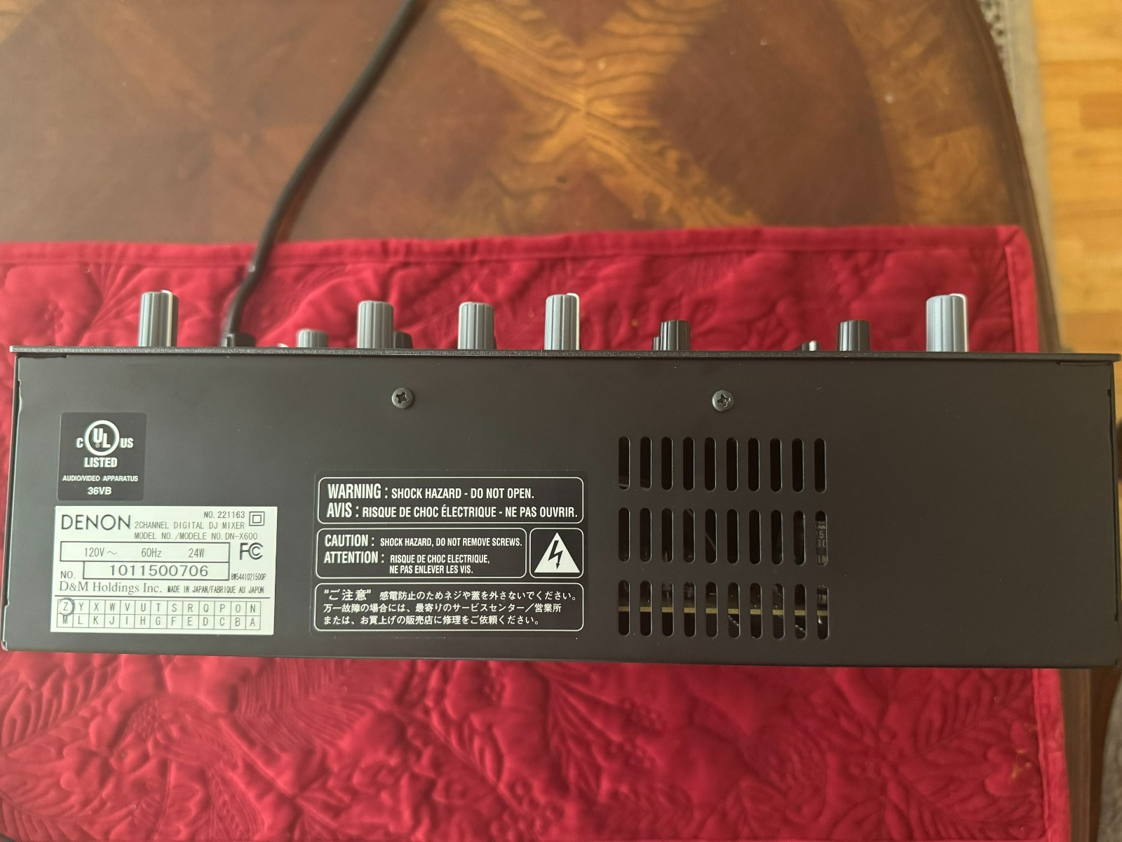 Denon DN-X600 Mixer – Open Box