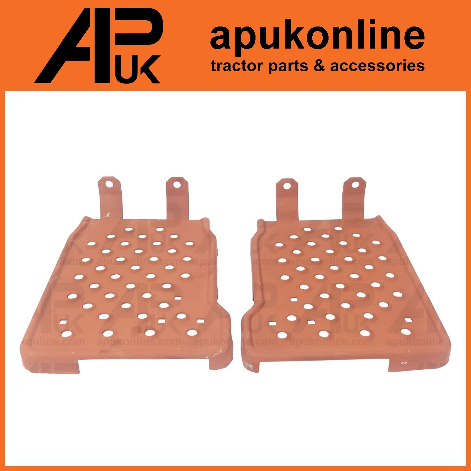 Steel Footplate Footstep Foot Plate Set Pair for Fordson Power Major Tractor