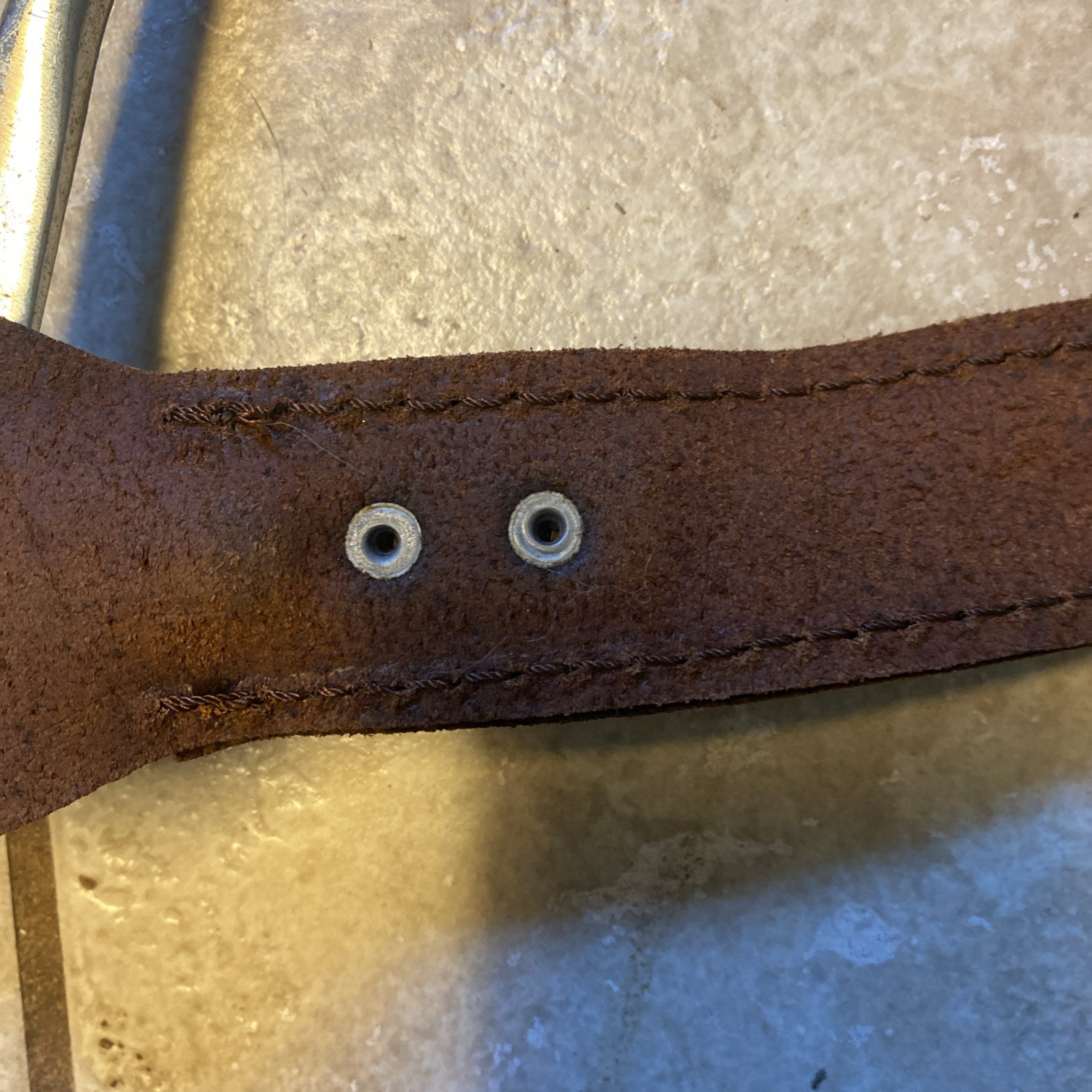 Mechanical Hackamore with 8 inch Shanks and Solid Leather Wrapped Nose Band