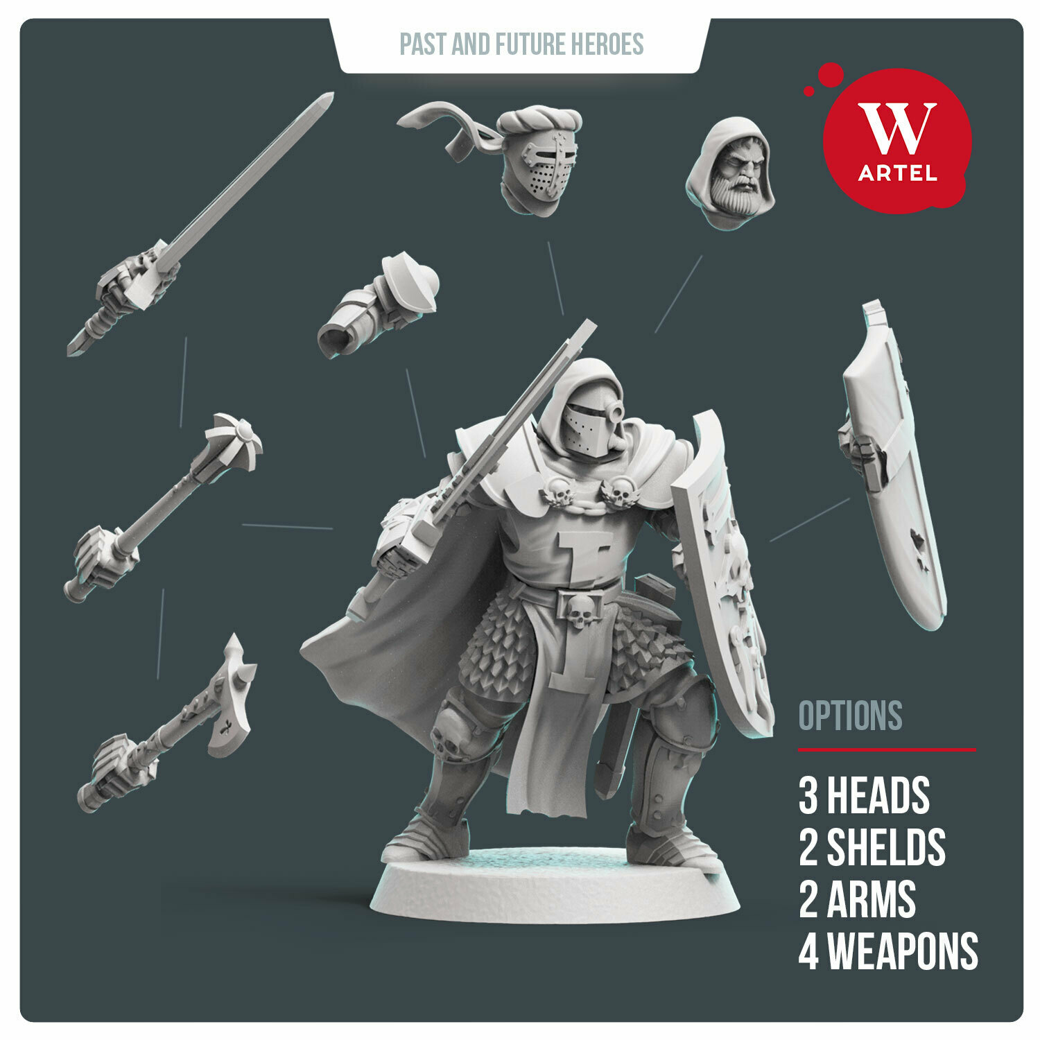 Cursed City Knight Errant  Crusader Witch Inquisitor Artel