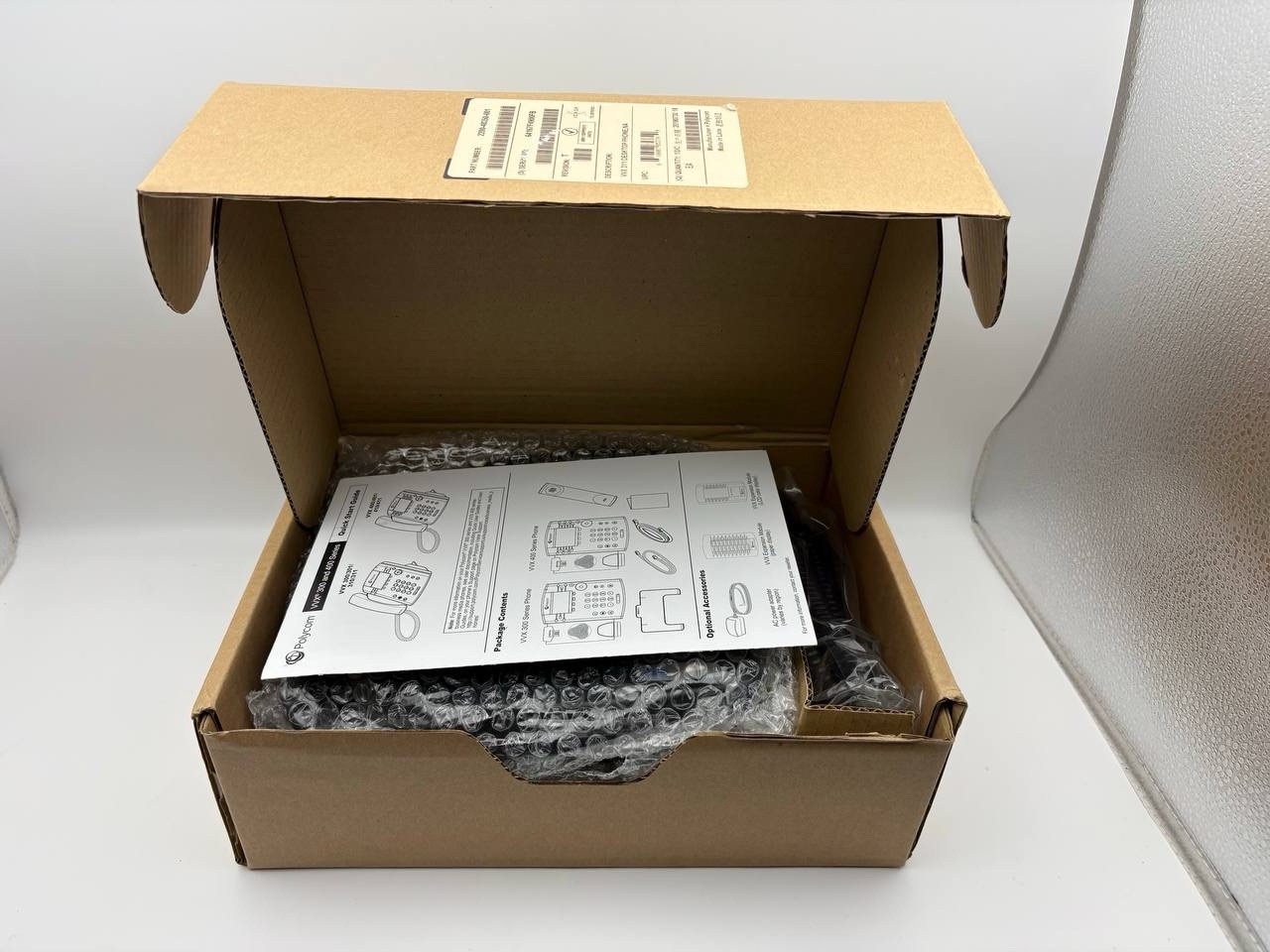 Polycom VVX 311 VoIP Desktop Phone Charcoal