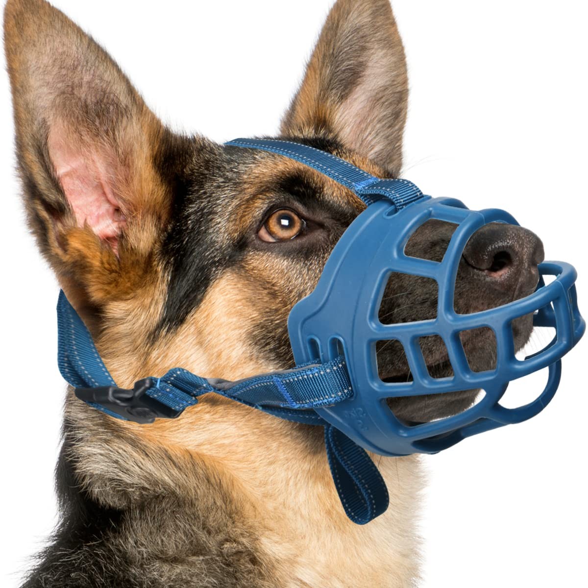 Dog Muzzle, Basket Muzzle for Small Medium Large Dogs, Soft Cage Mouth Cover ...