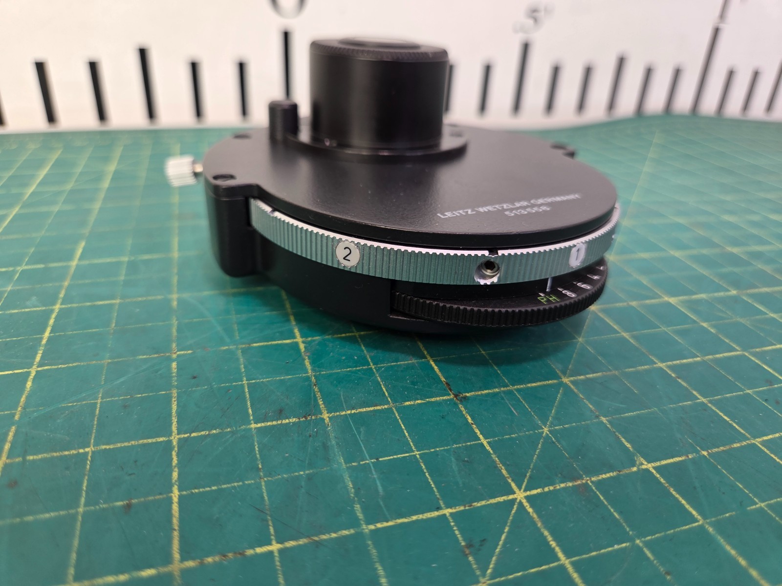 Leitz Wetzlar Microscope Phase Contrast Condenser 513558 #1