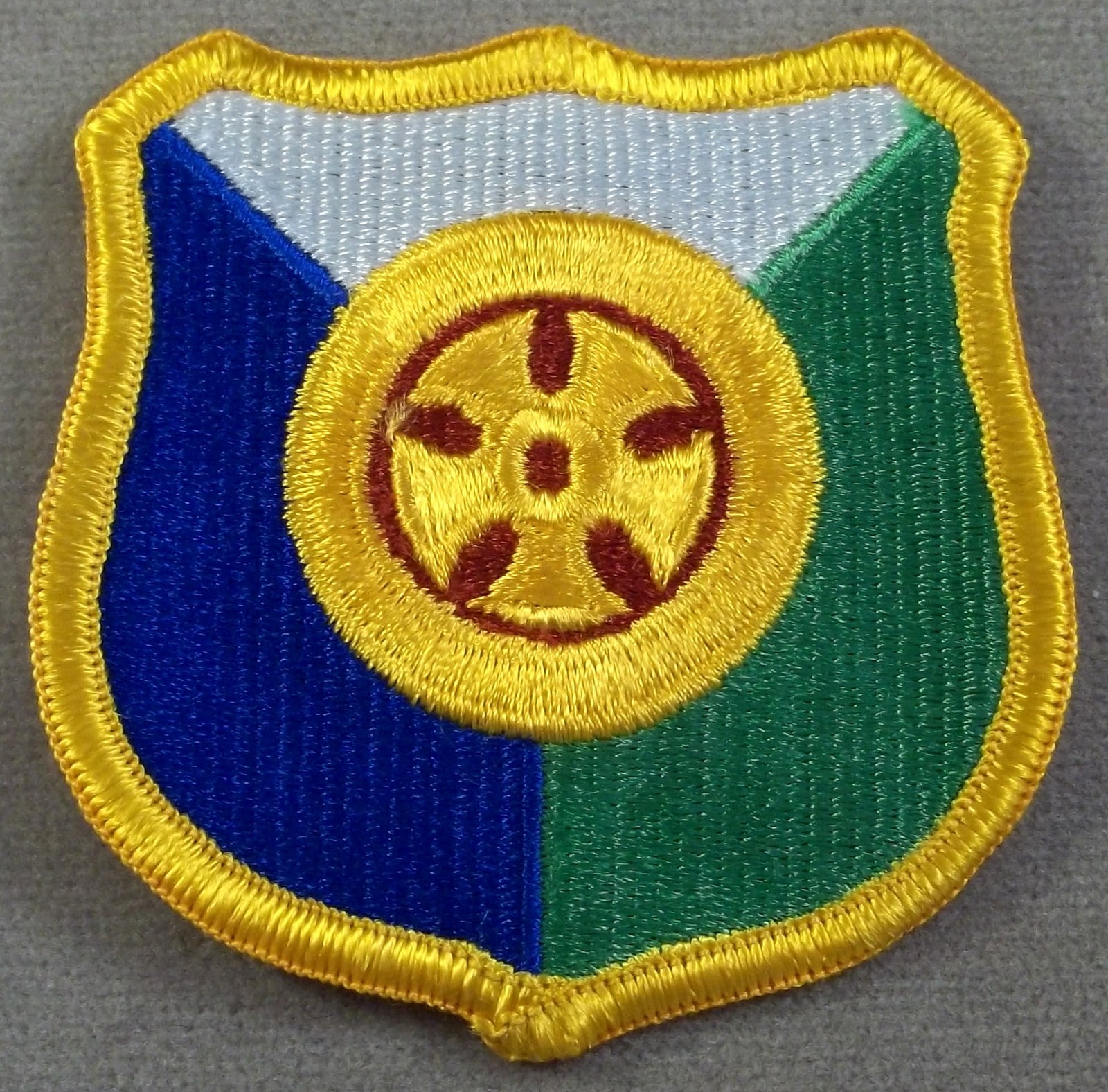 US Army 319th Transportation Brigade Full Color Merrowed Edge Patch