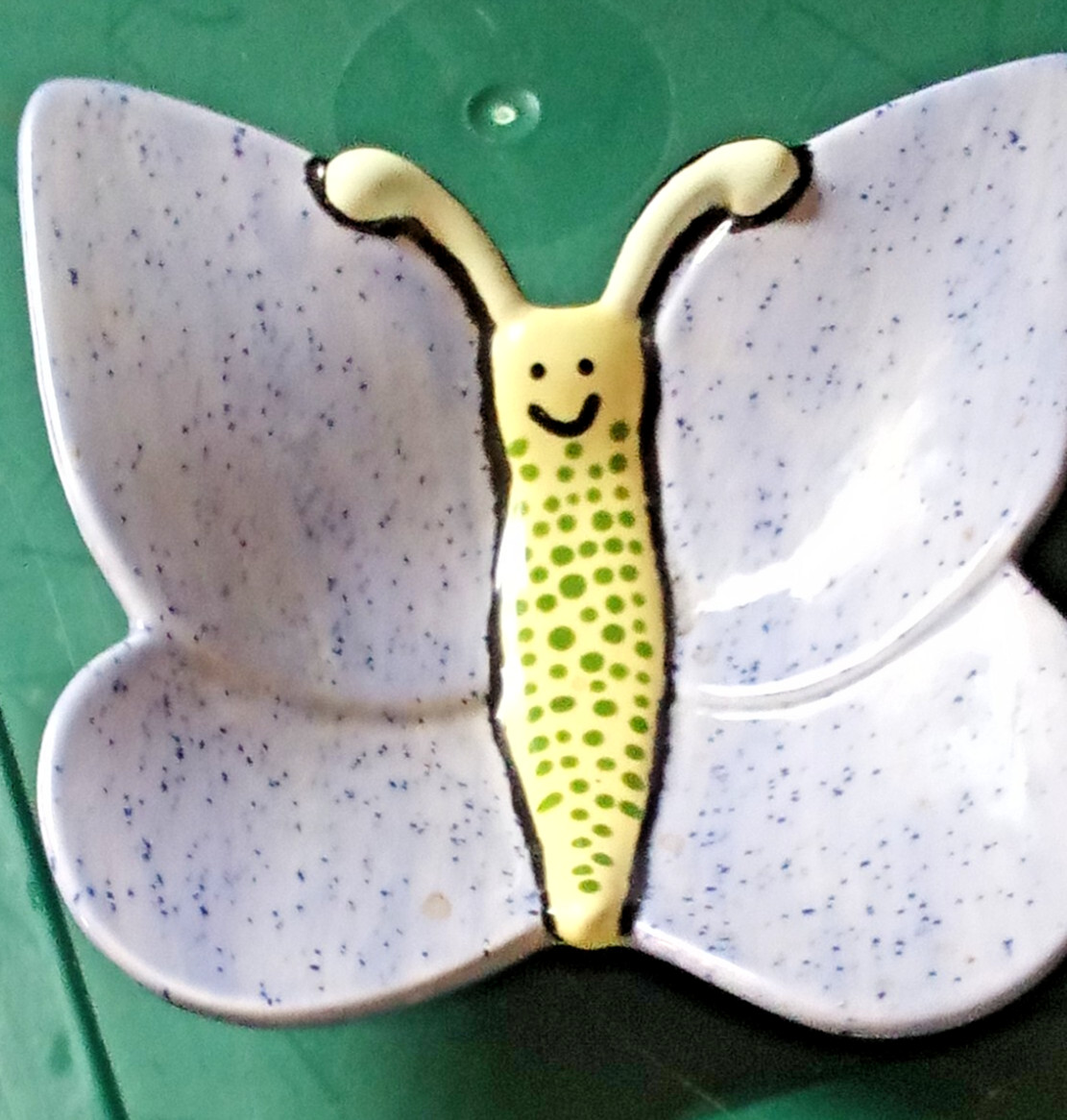 Ceramic Butterfly trinket Dish