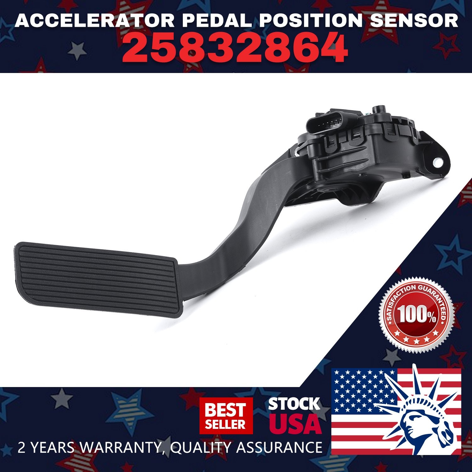Accelerator Gas Pedal w/ Position Sensor for Chevy Silverado GMC Truck 2007-2011