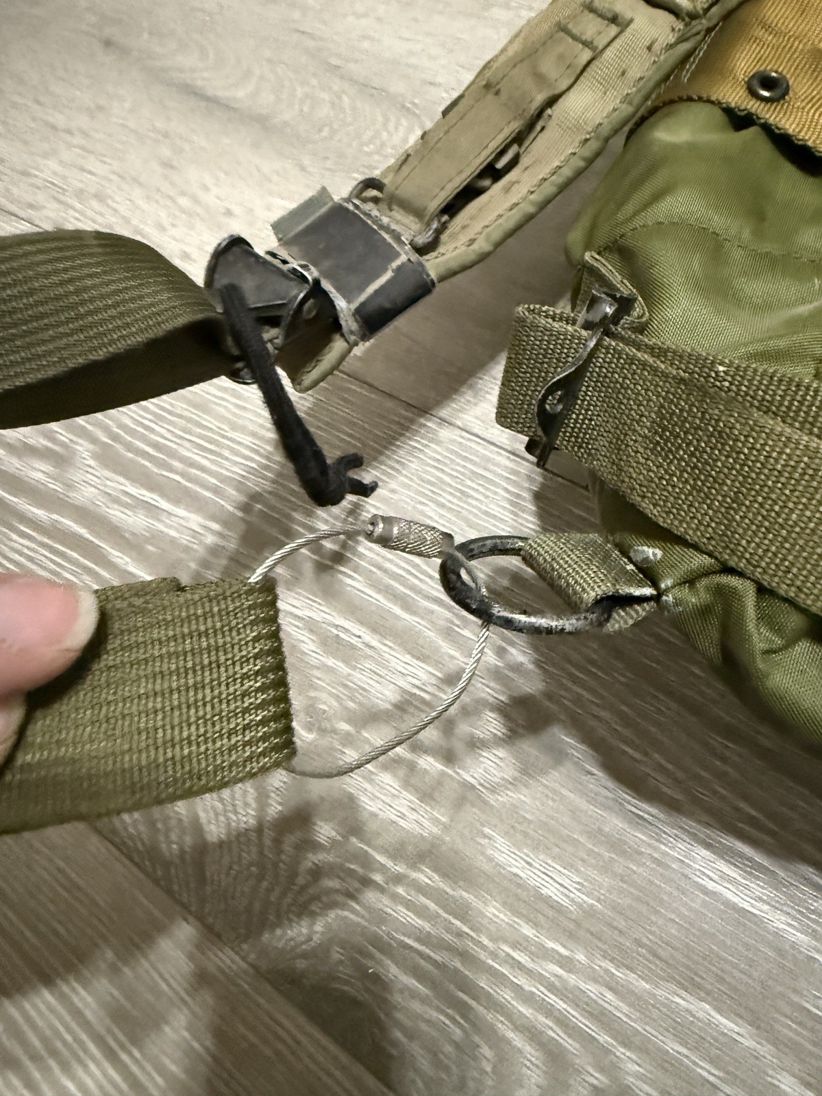 Vintage US Military Nylon Field Pack Combat Backpack LC-1 NO FRAME