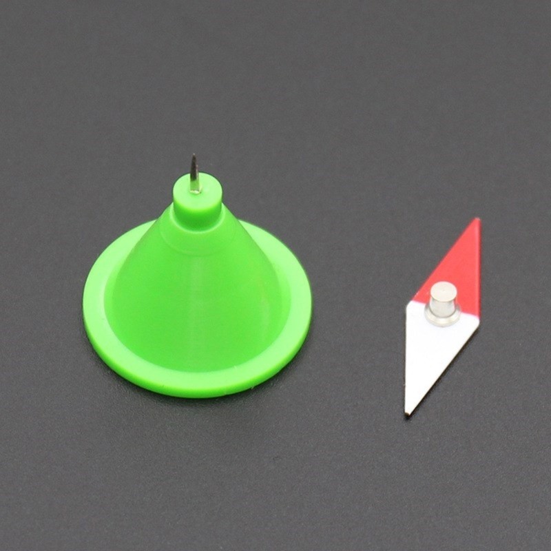 10x Rhombus Small Compass Needle Physical Experiment Tool for School