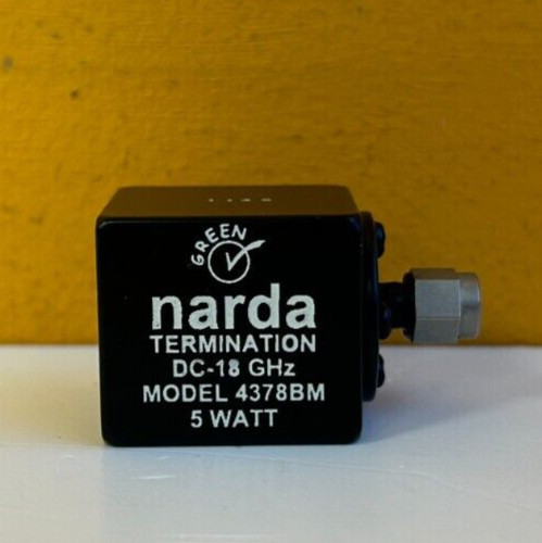 Narda 4378BM DC - 18 GHz, 5W, 1.05 VSWR, SMA, Coaxial Fixed Termination. Tested!