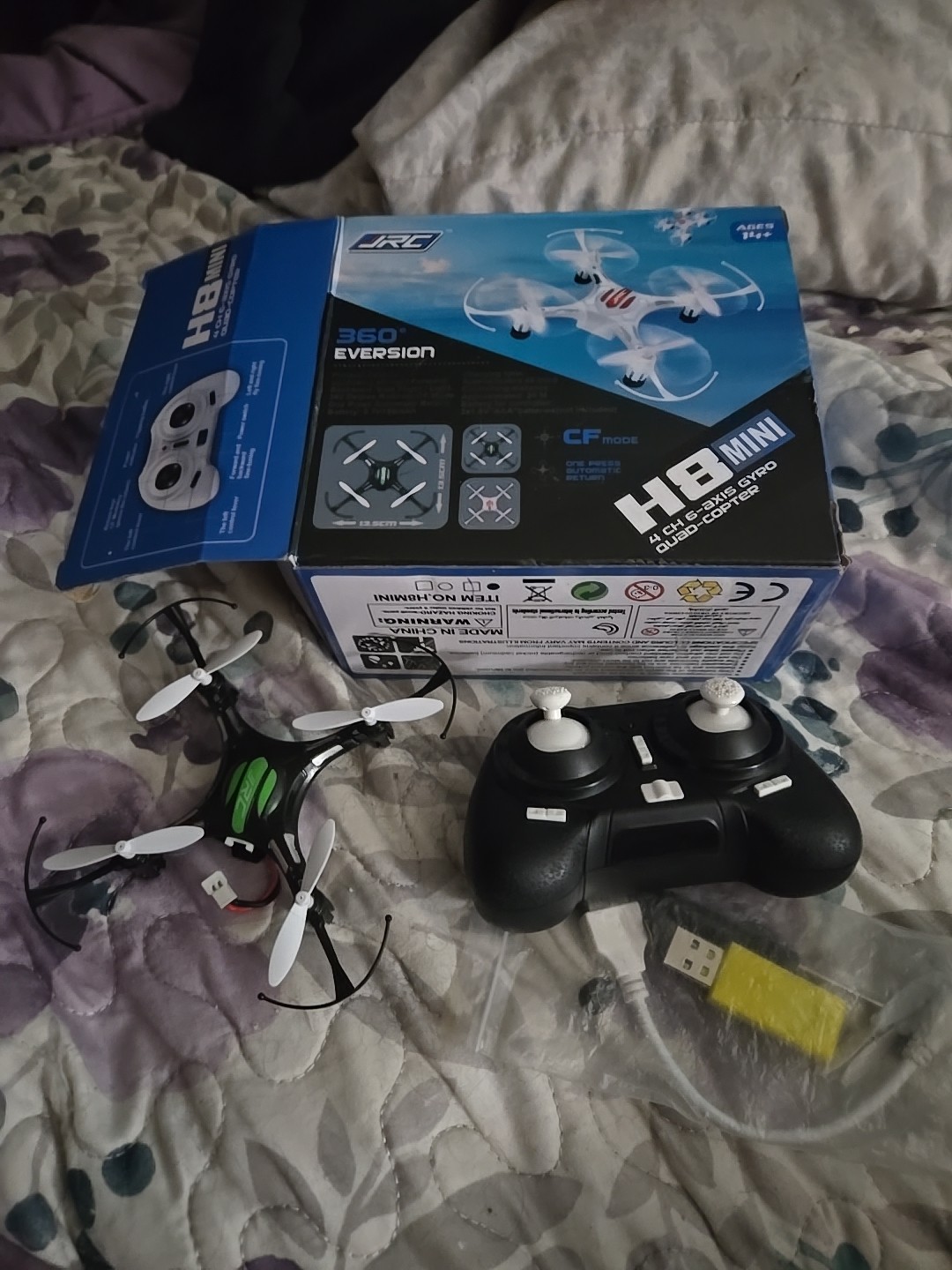 JRC drone H8 MINI 4 CH 6 AXIS GYRO QUAD COPTER