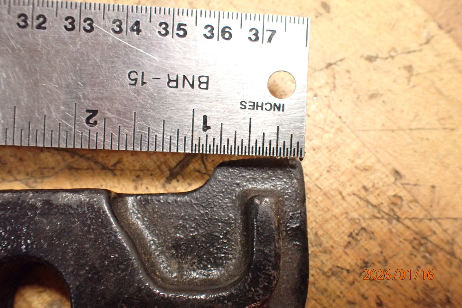 OLDER O.S. WALKER MAGNETIC CHUCK HOLD DOWN CLAMP FINGER CASTING