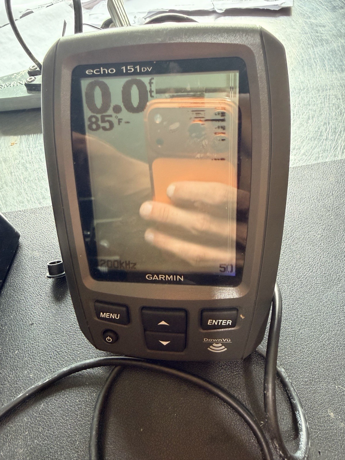 Garmin Echo 151dv Fishfinder Mounting Hardware Included