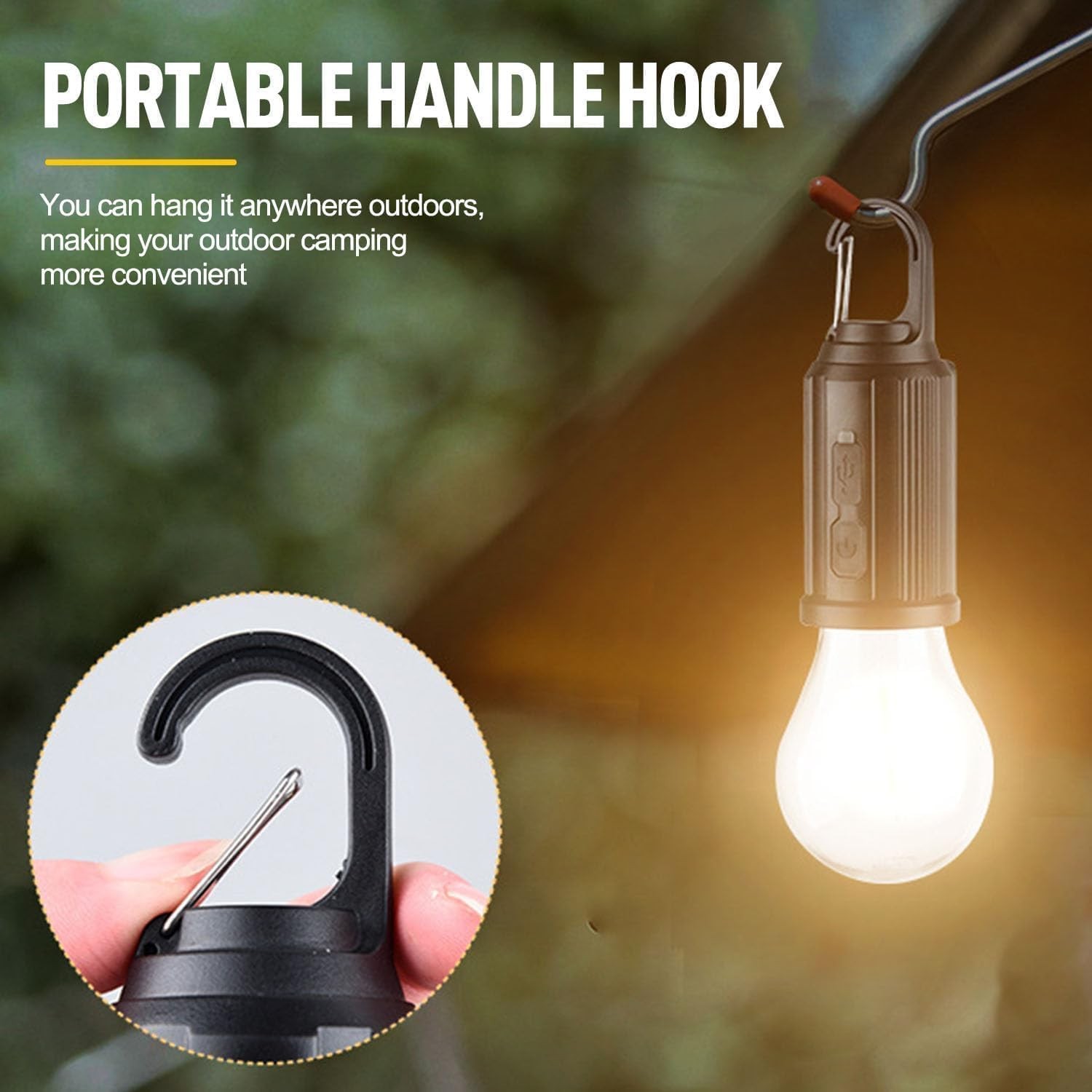 TO1 Solar Charging Lantern (Spherical) - Portable Camping Light for Outdoor Use