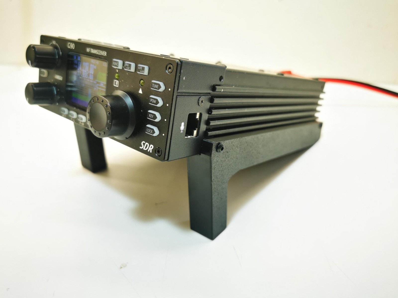 Desk Stand for Xiegu G90 G90S HF HAM Radio SOTA POTA Mount desktop