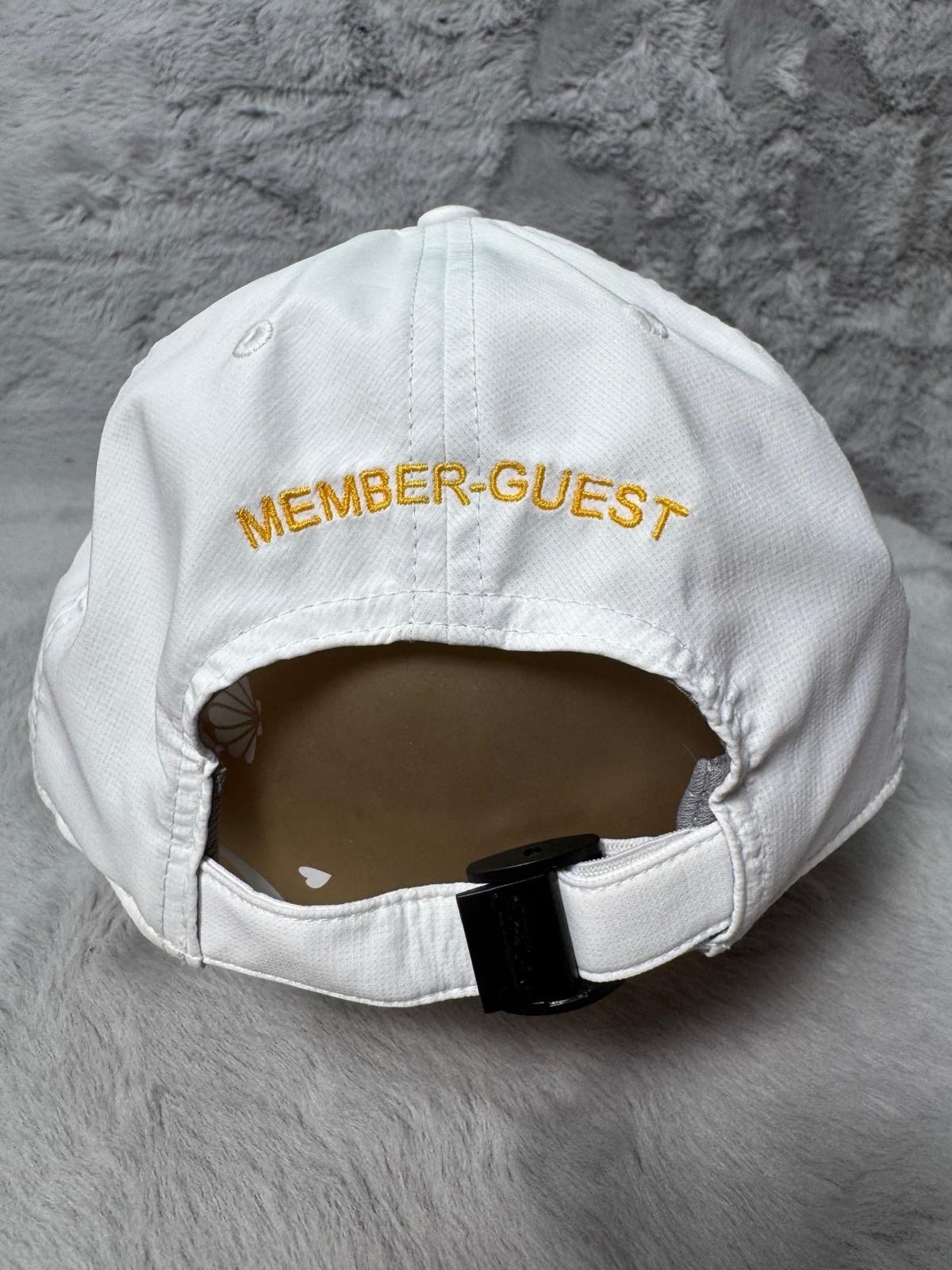 Titleist Hat Cap Strapback One Size White Member Guest 1972 Golf Hat Adjustable
