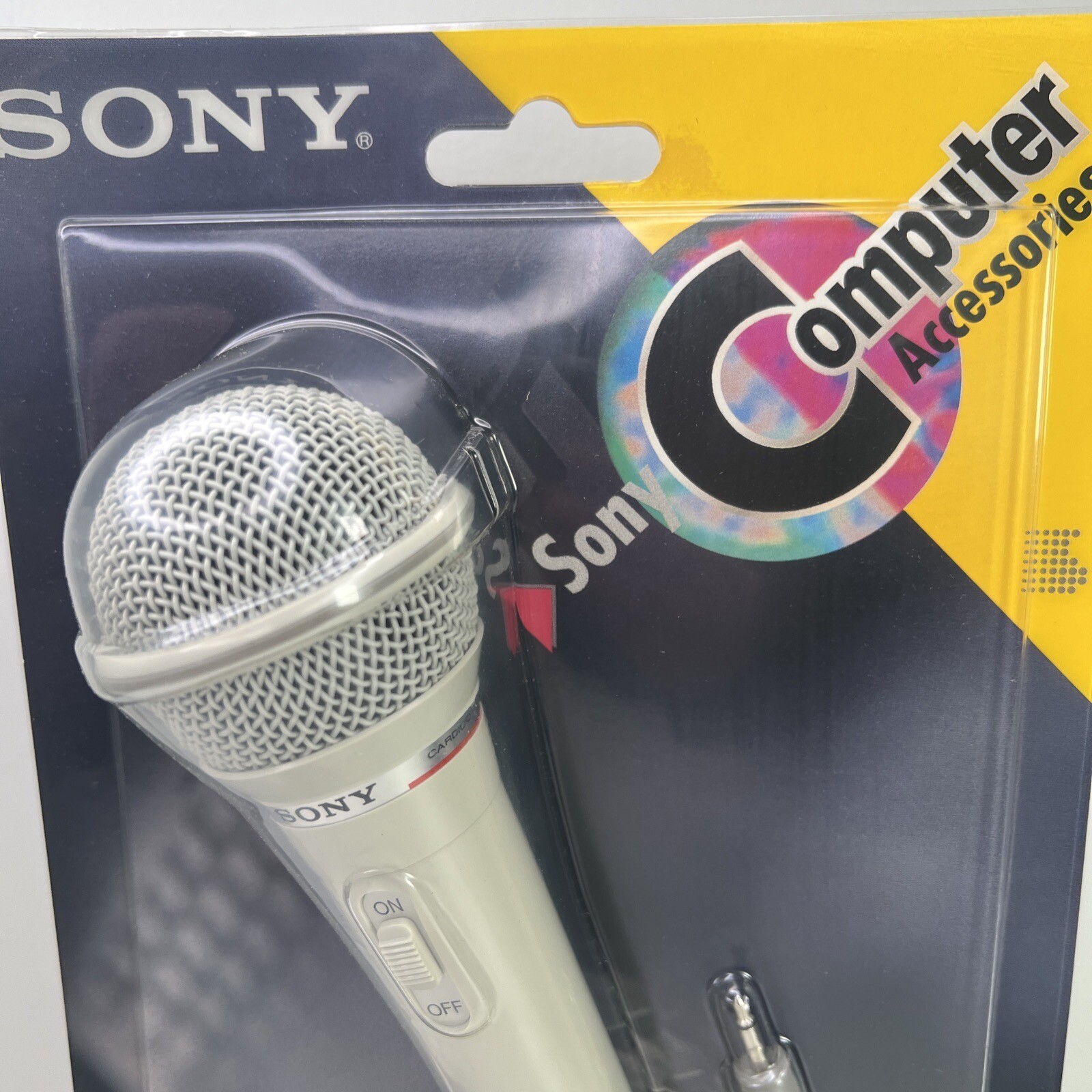 Sony F-PC30 Dynamic Microphone. Uni Directional. Vintage Microphone NOS