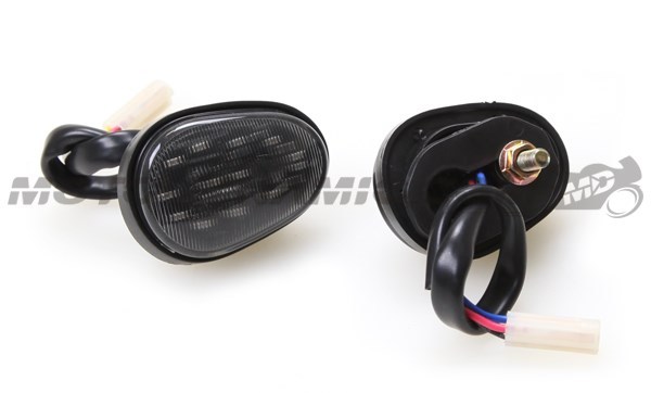 fit 15-24 Yamaha YZF R3 Flush Mount LED Running + Turn Signal Light w/Resistors