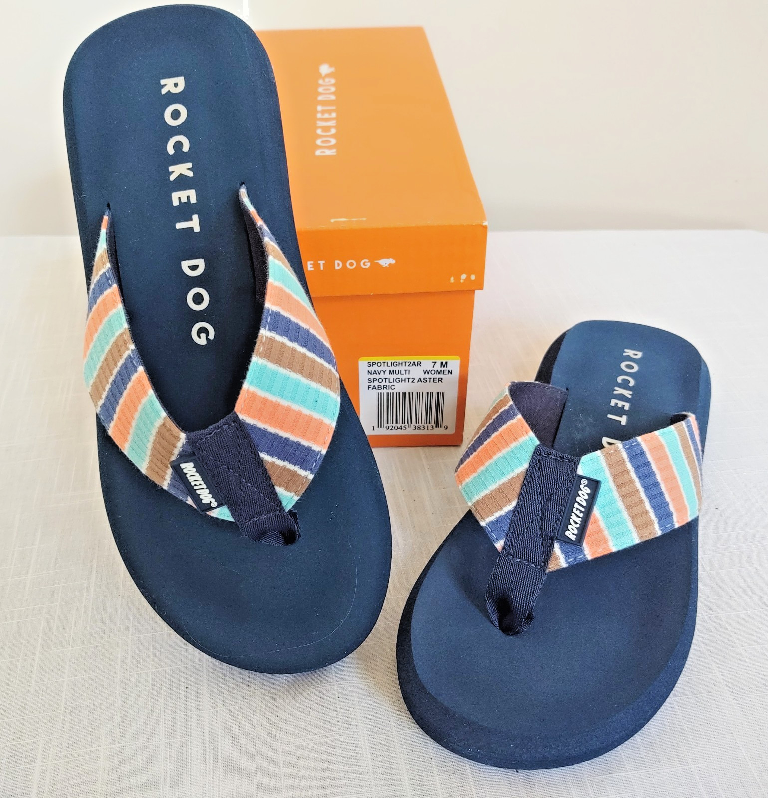 WOMANS ROCKET DOG FLIP FLOP MULTI