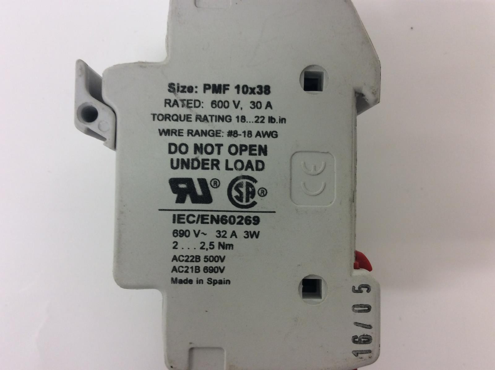 IEC/EN60269 Fuse Holder