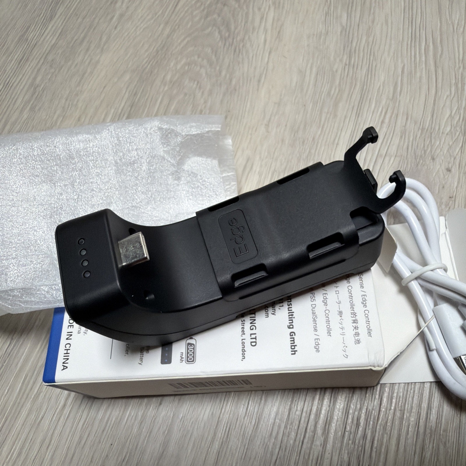 2X 3000Mah PS5 Controller External Battery Pack, PS5 Battery Extende