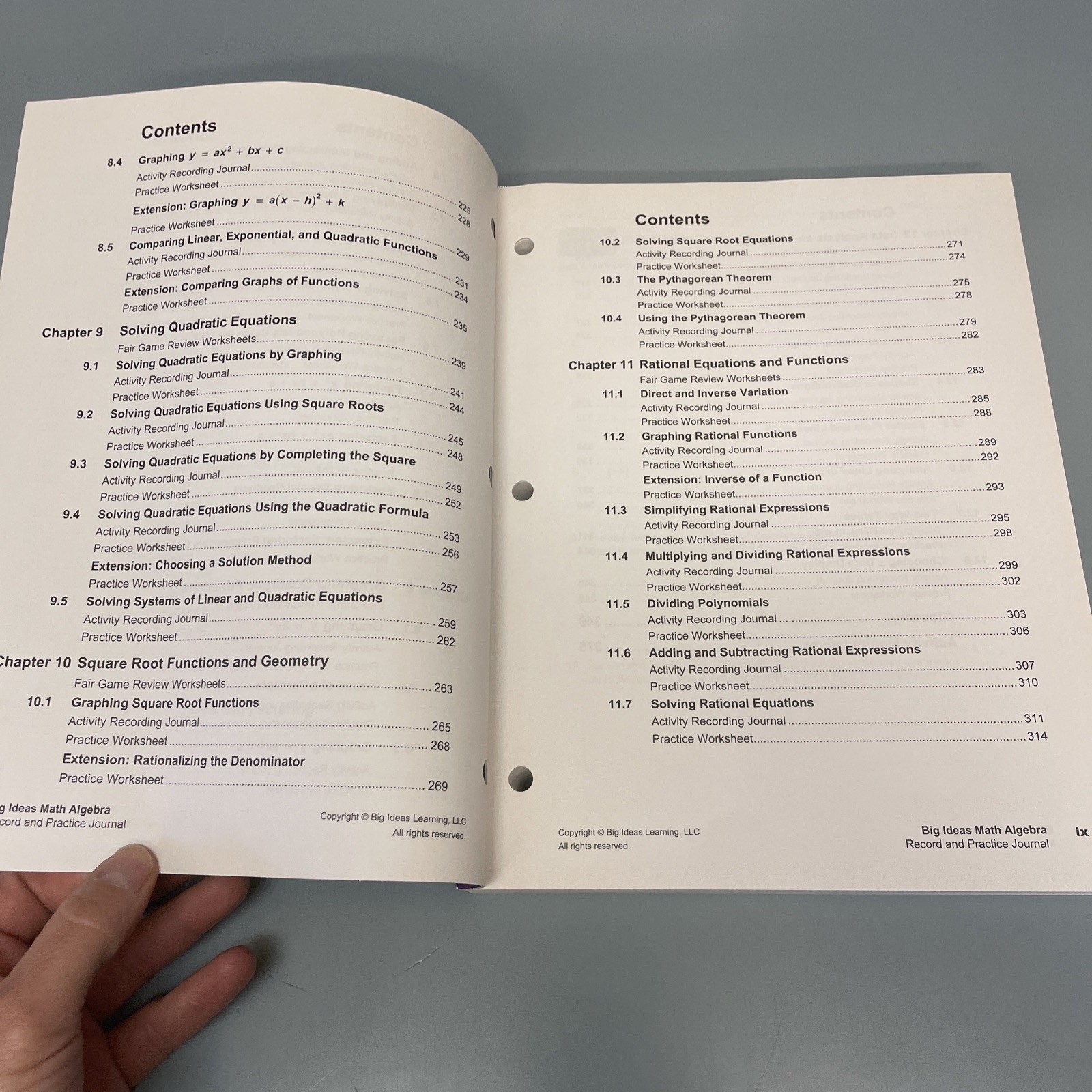 Record and Practice Journal by Ron Larson (2014, Hardcover, New Edition)