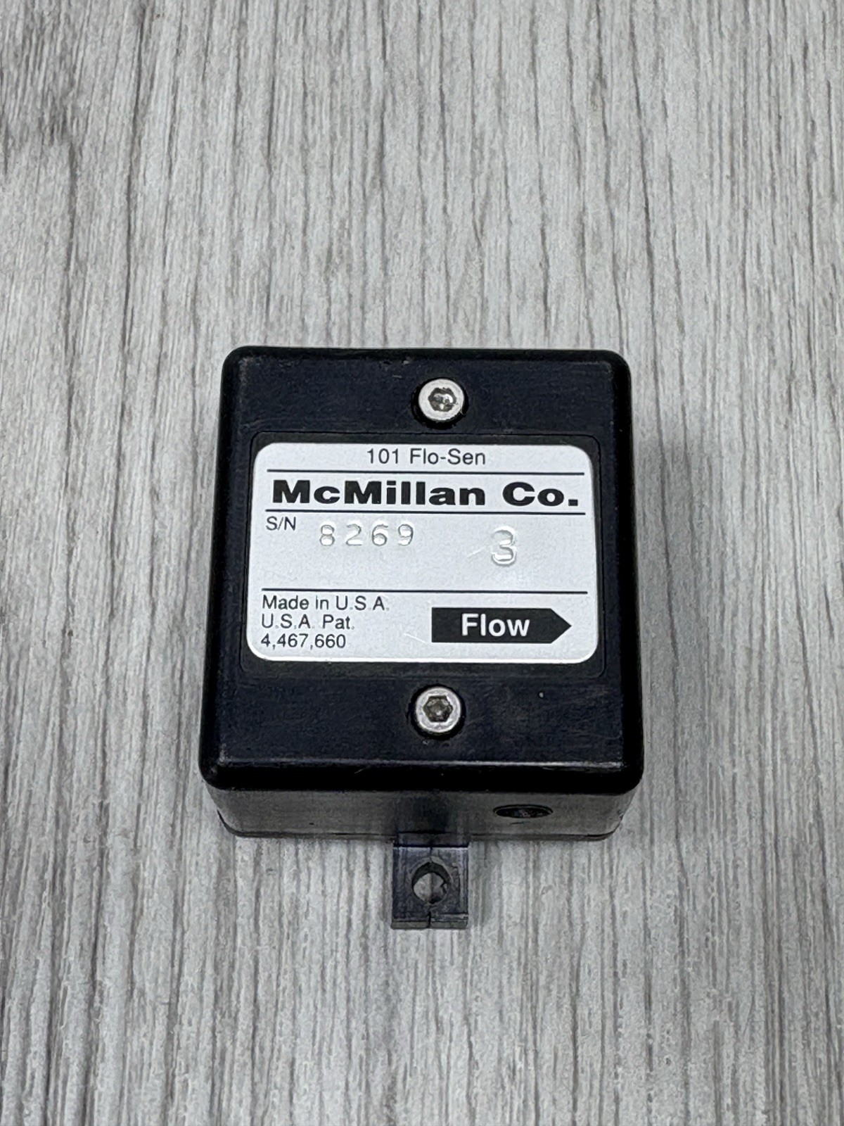 McMillan Co. 101 Flo-Sen Flow Sensor