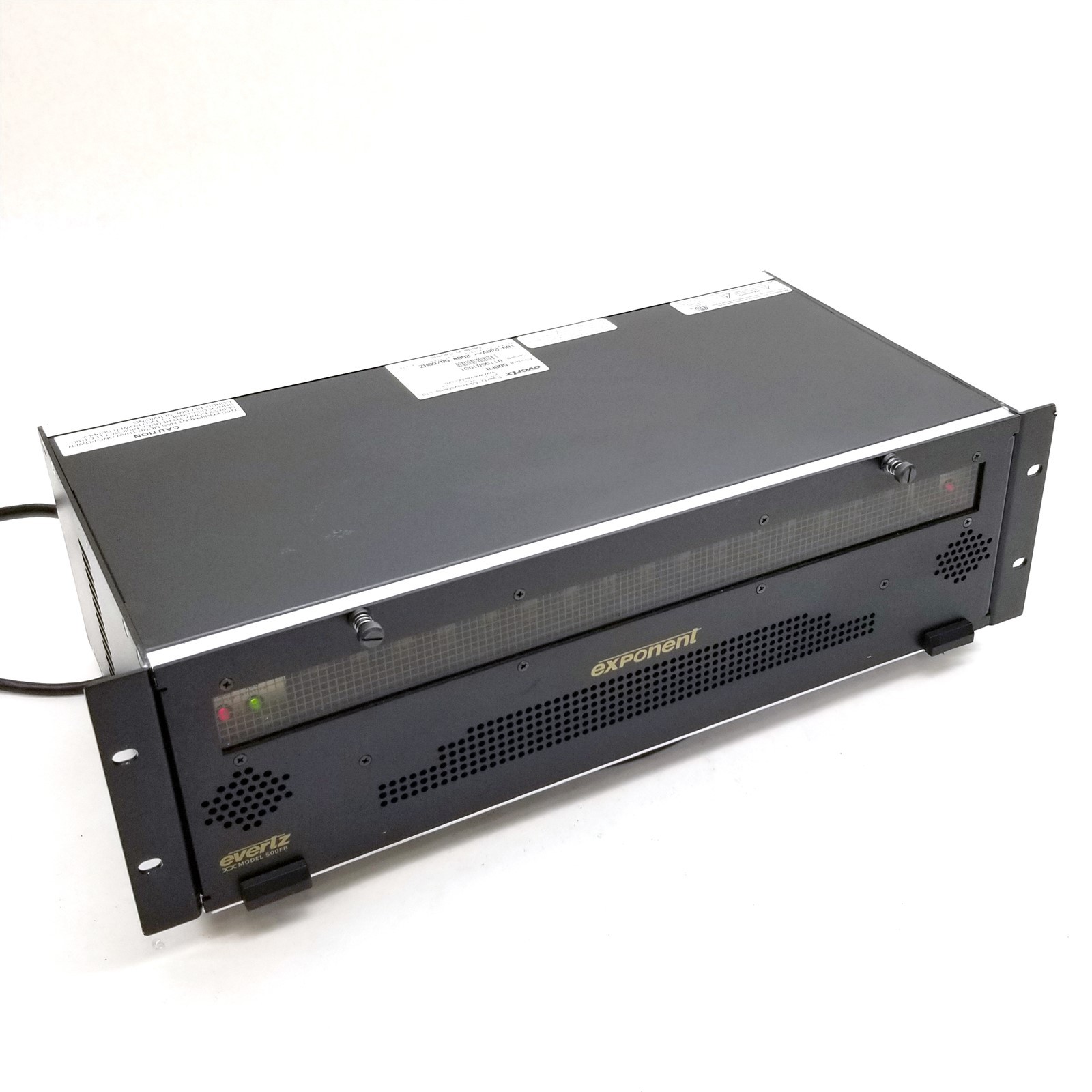 Evertz 500FR Distribution Frame w/1*500FC/15*500ADA-EQ Module Card