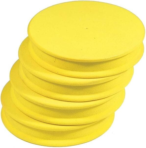 Tronix Pro Jumbo Foam Rig Winders 10cm- Pack of 4 Yellow