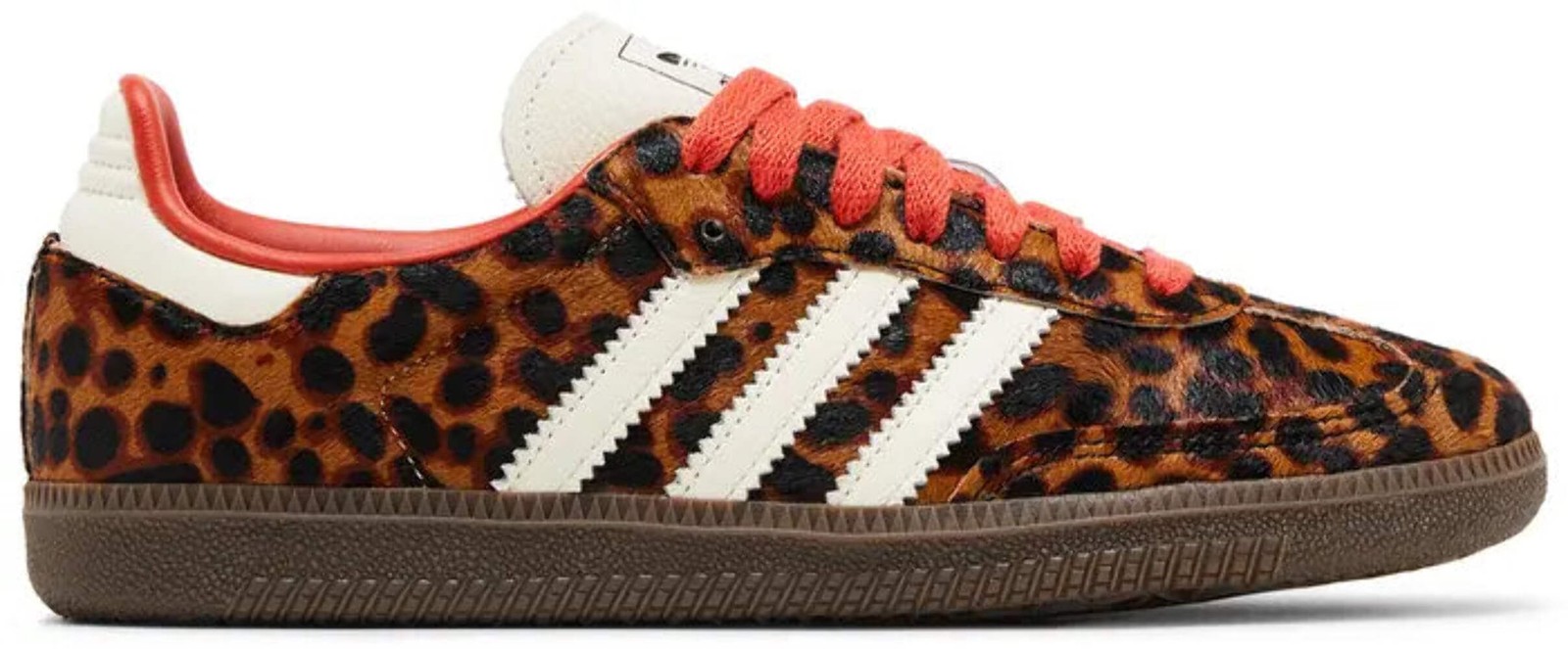 Preloved Red Leopard Adidas Samba