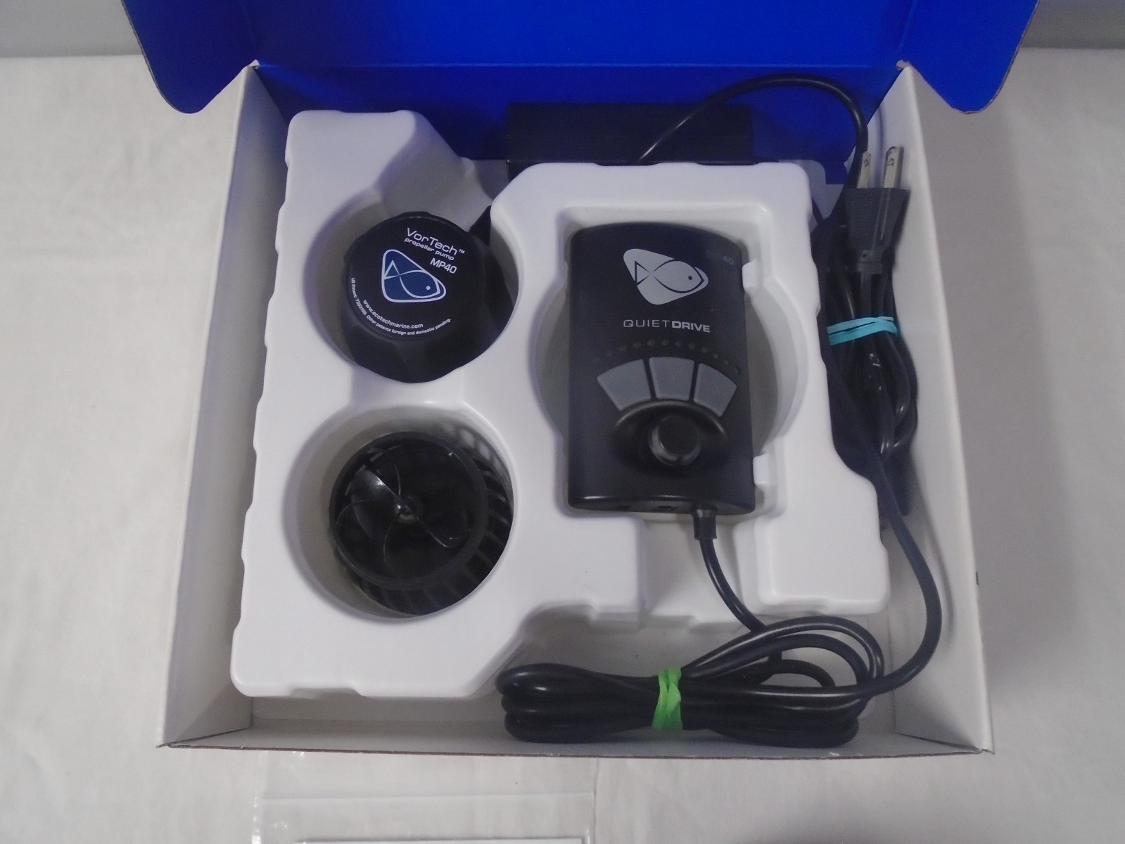 EcoTech VorTech MP40 MP40mQD Quiet Drive Mobius Ready Pump w/ Nem Guard