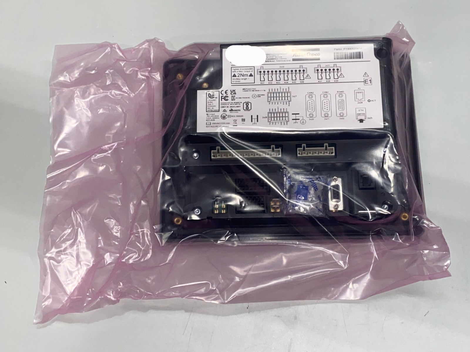 Atlas Copco Controller Panel 1900520414 Elektronikon Original OEM Part