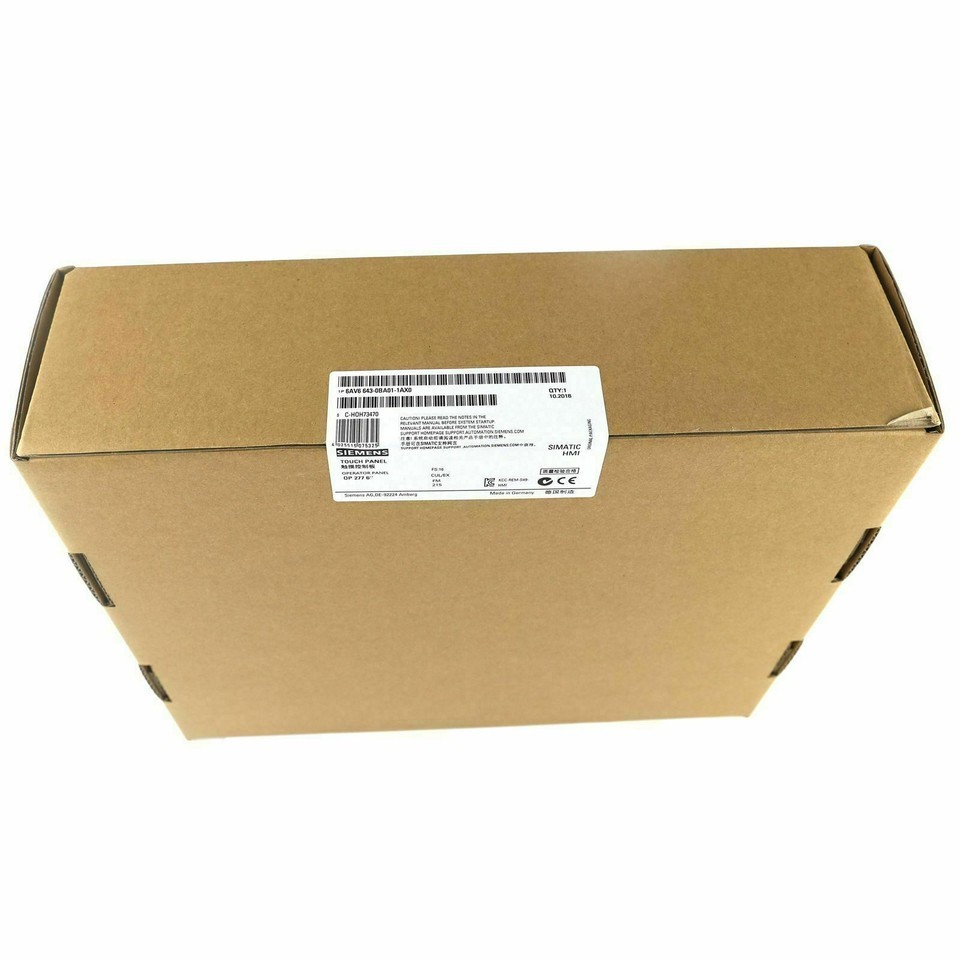 EXpress New SIEMENS 6AV6643-0BA01-1AX0  6AV6 643-0BA01-1AX0 SIMATIC TOUCH PANEL