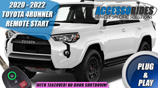 Fits: 2020 - 2022 TOYOTA 4RUNNER KEY REMOTE START PLUG AND PLAY STARTER