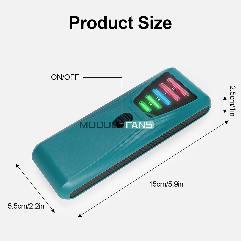 Portable EMF Meter Electromagnetic Field Radiation Detector Geiger Counter