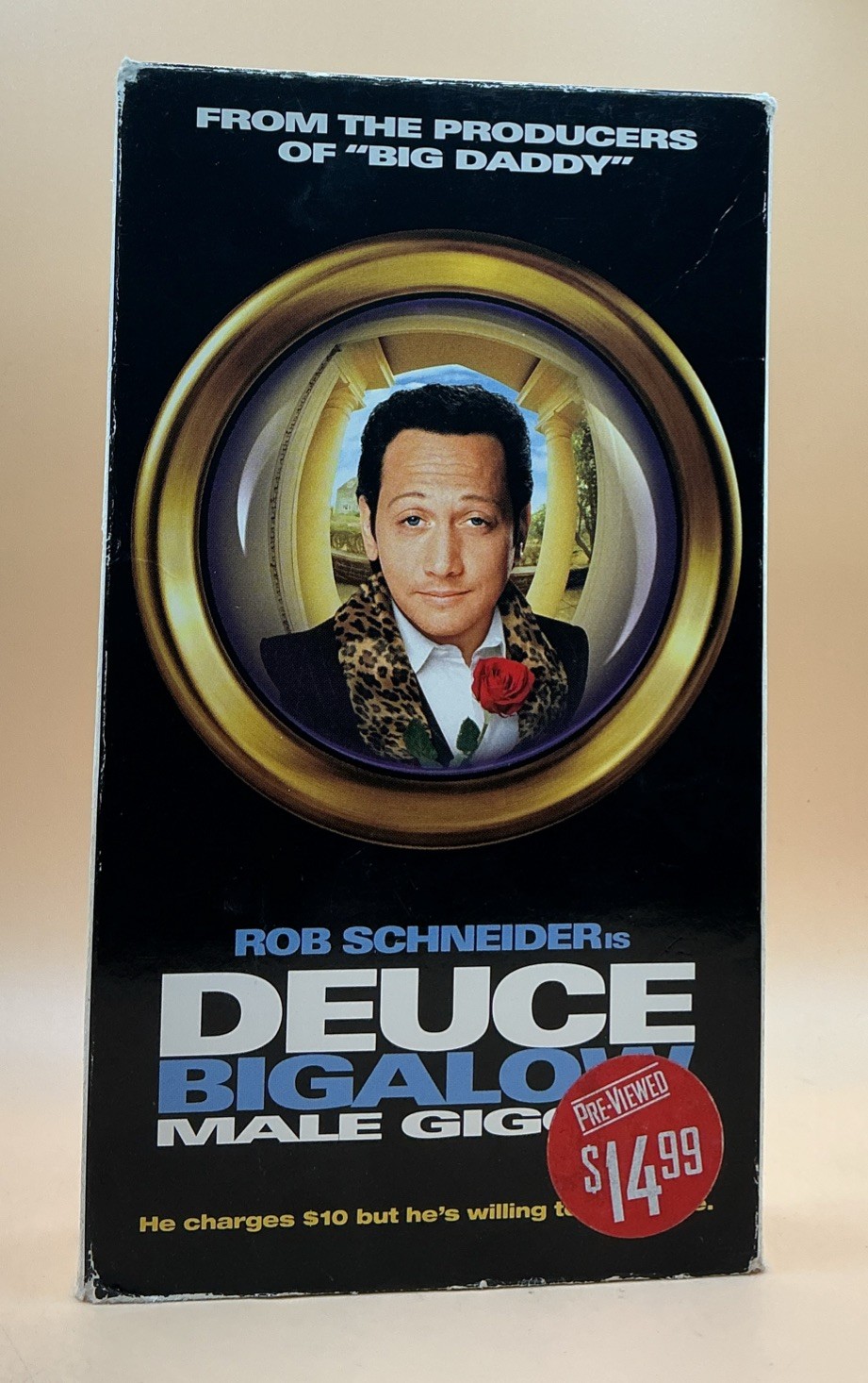 Deuce Bigalow: Male Gigolo VHS 2000 Rob Schneider *Buy 2 Get 1*