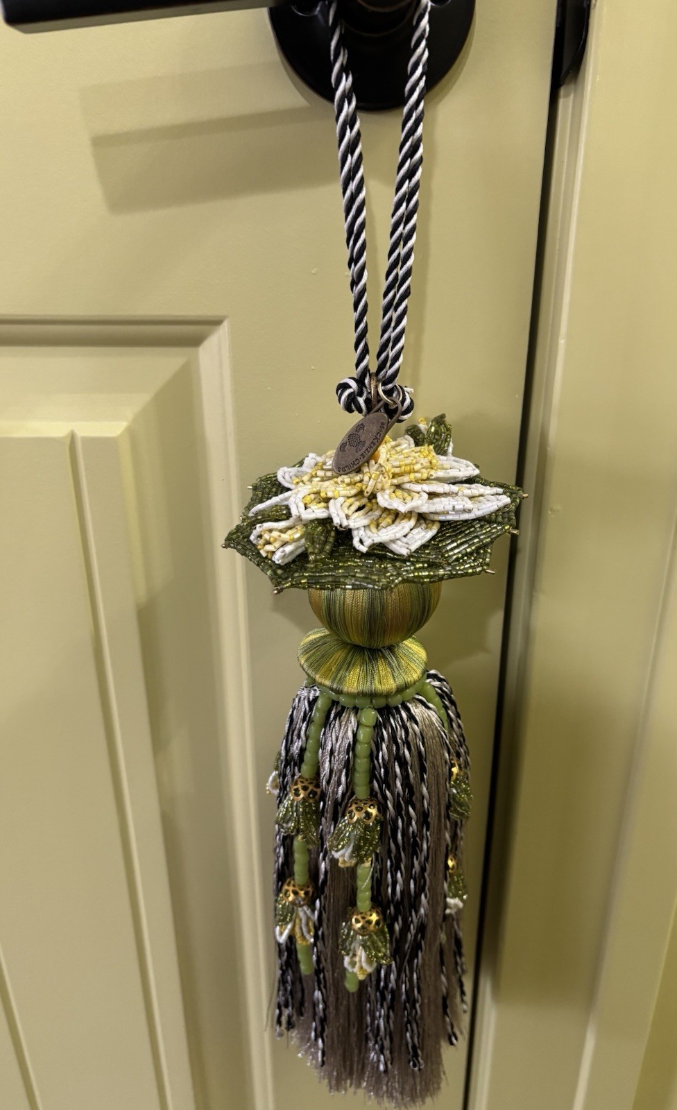 Mackenzie Childs Lily Pond Tassel Rare!
