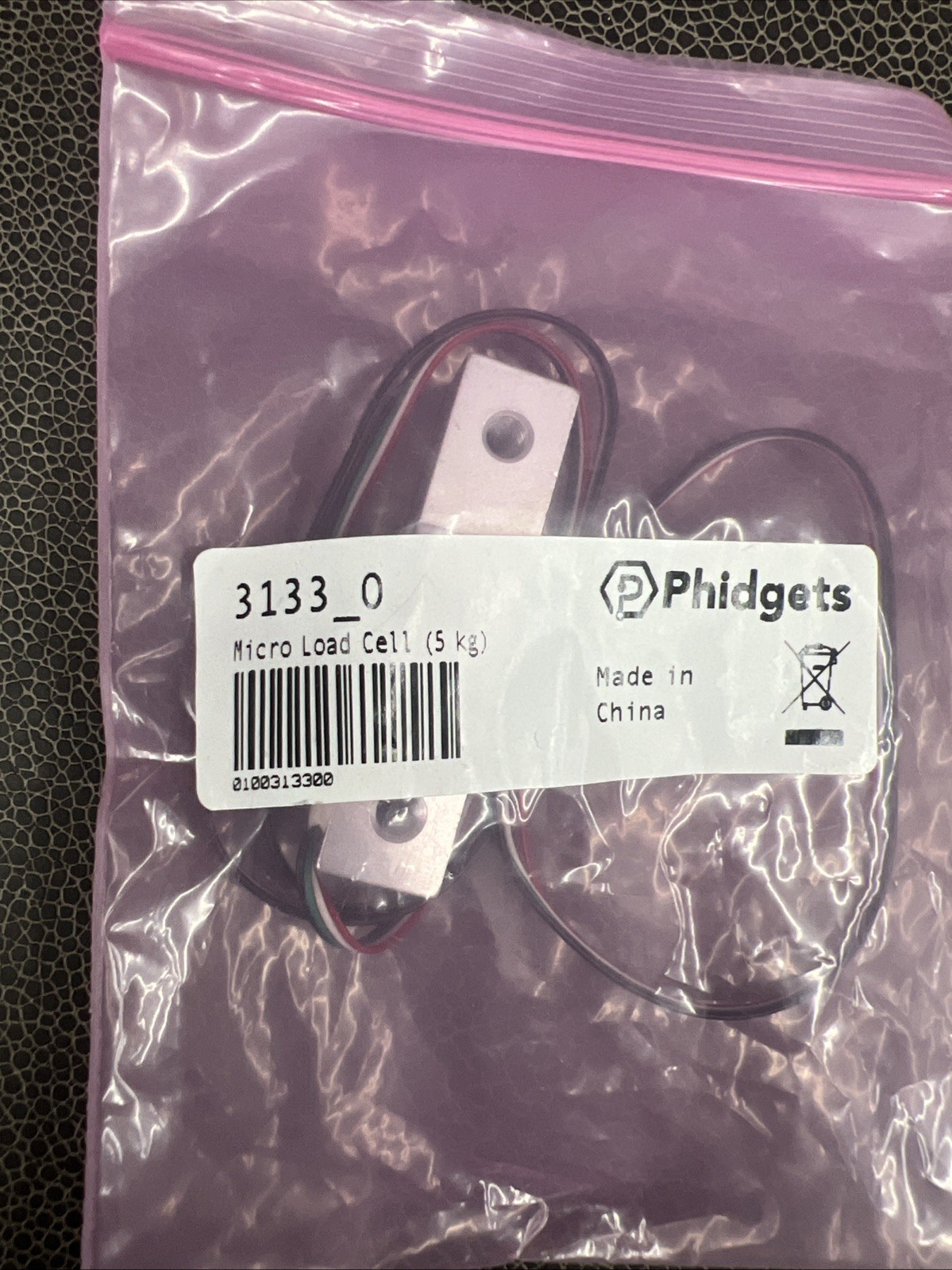 Phidgets 3133_0 Single Point Load Cell - 5kg Load Cell Loadcell Phidget 3133