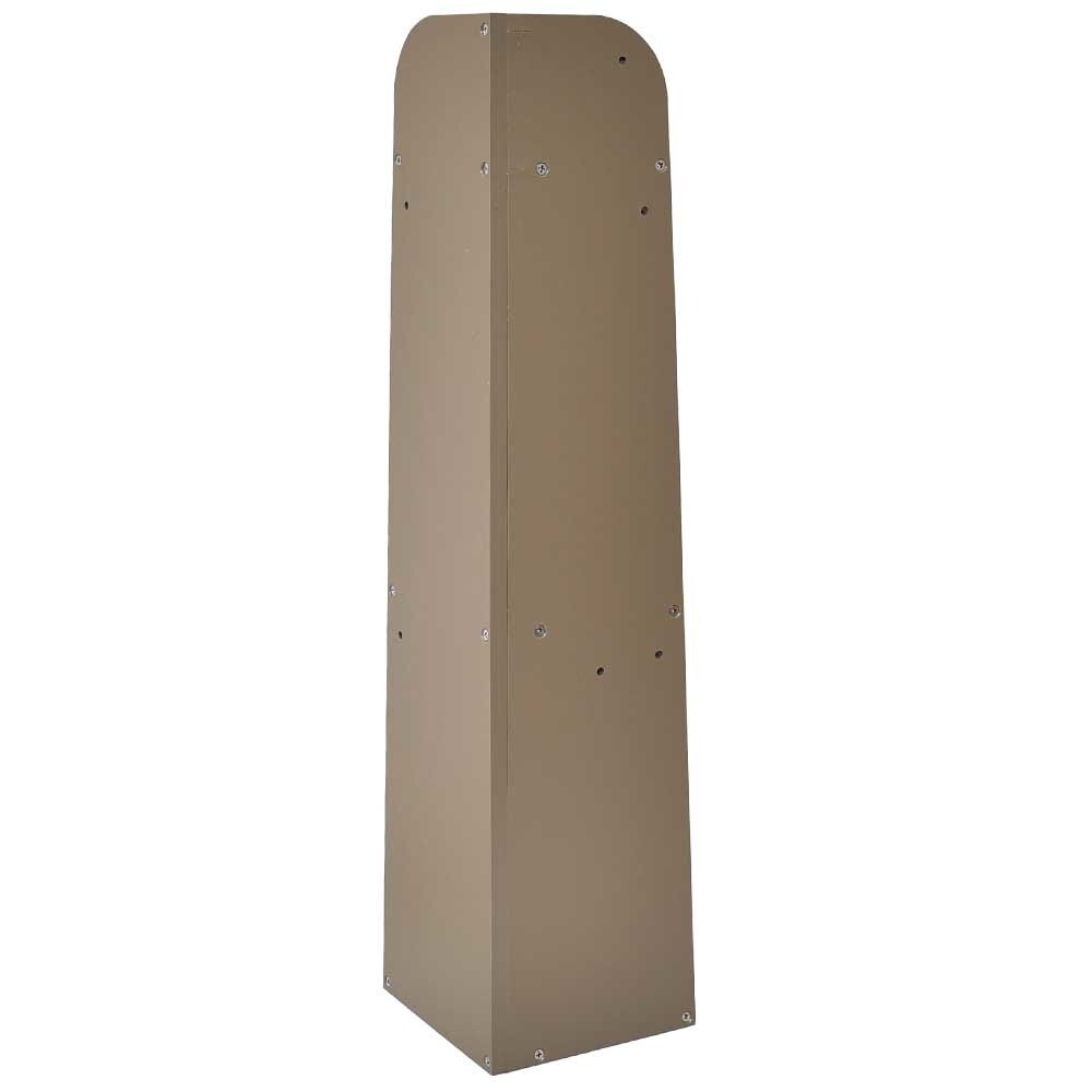Regency Pontoon Boat Corner Shelf 171516 | 24 5/8 Inch Taupe Starboard