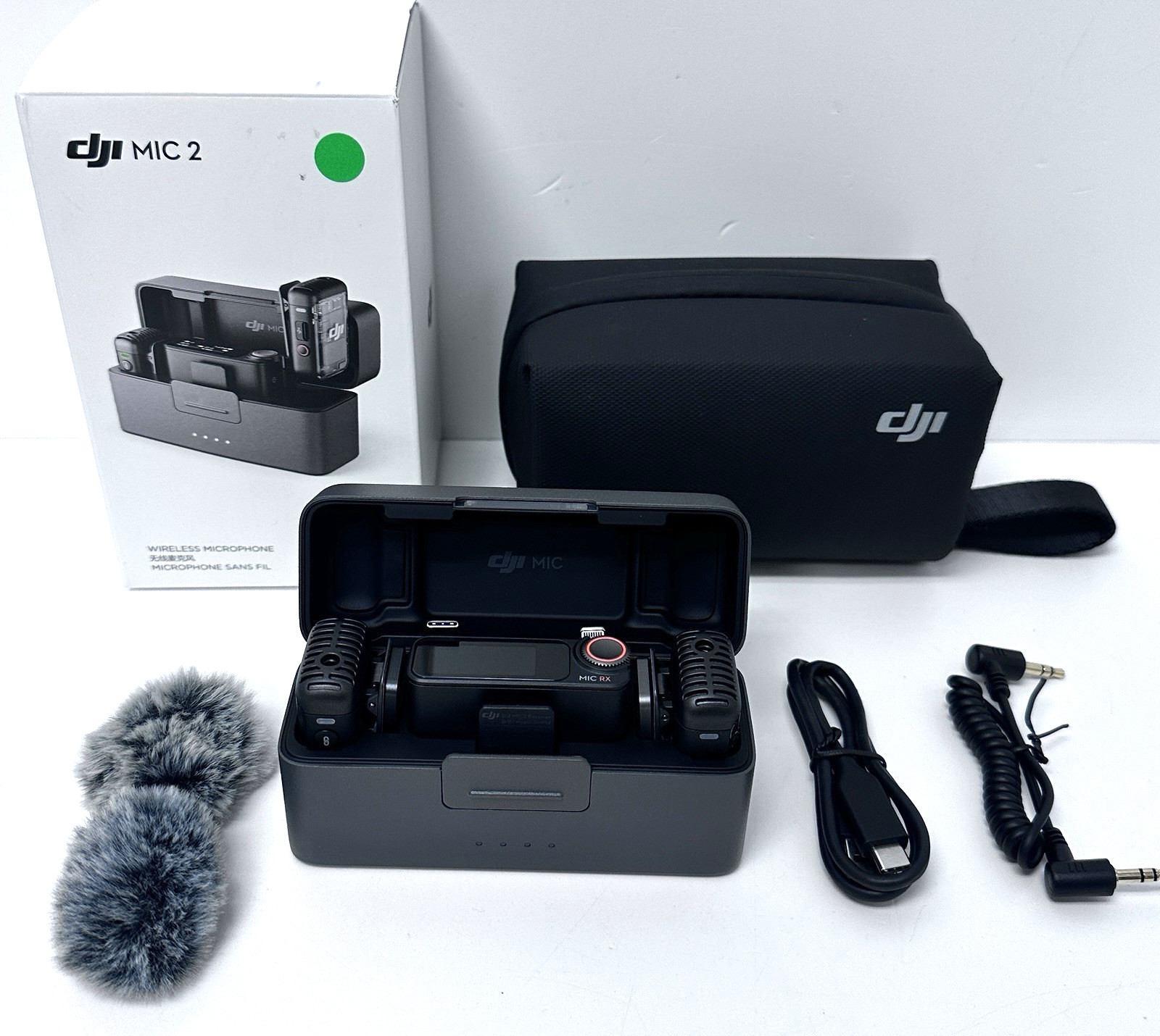 DJI MIC 2 Wireless Microphone Kit (2 TX + 1 RX + Charging Case)