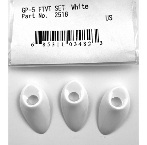Arai Helmets GP-5 GP-5W Three Top Front Vent Set Replacement Parts White Vents