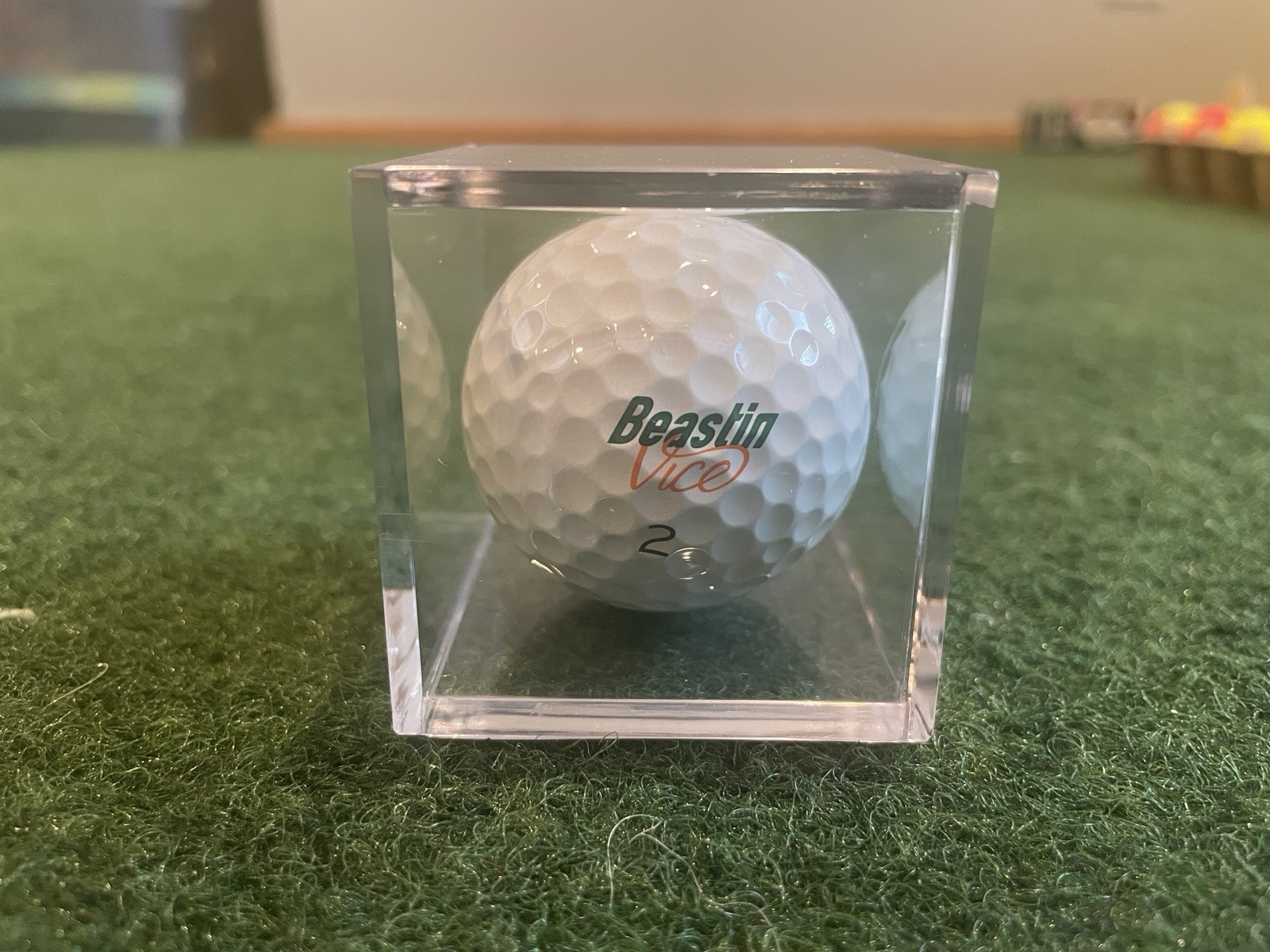 Vice Beastin Glacier Ice Golf Ball Brand New w/Display Case (RARE) 2021 Release