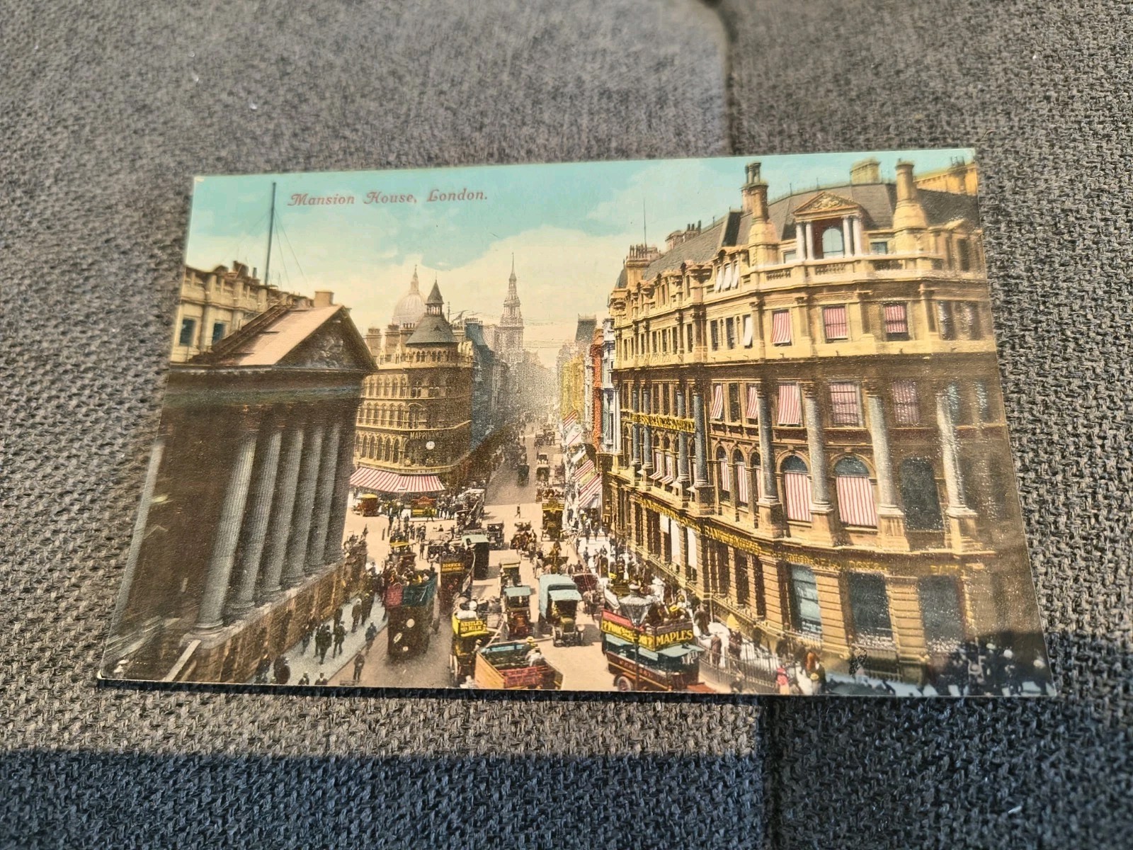 Mansion House London Postcard
