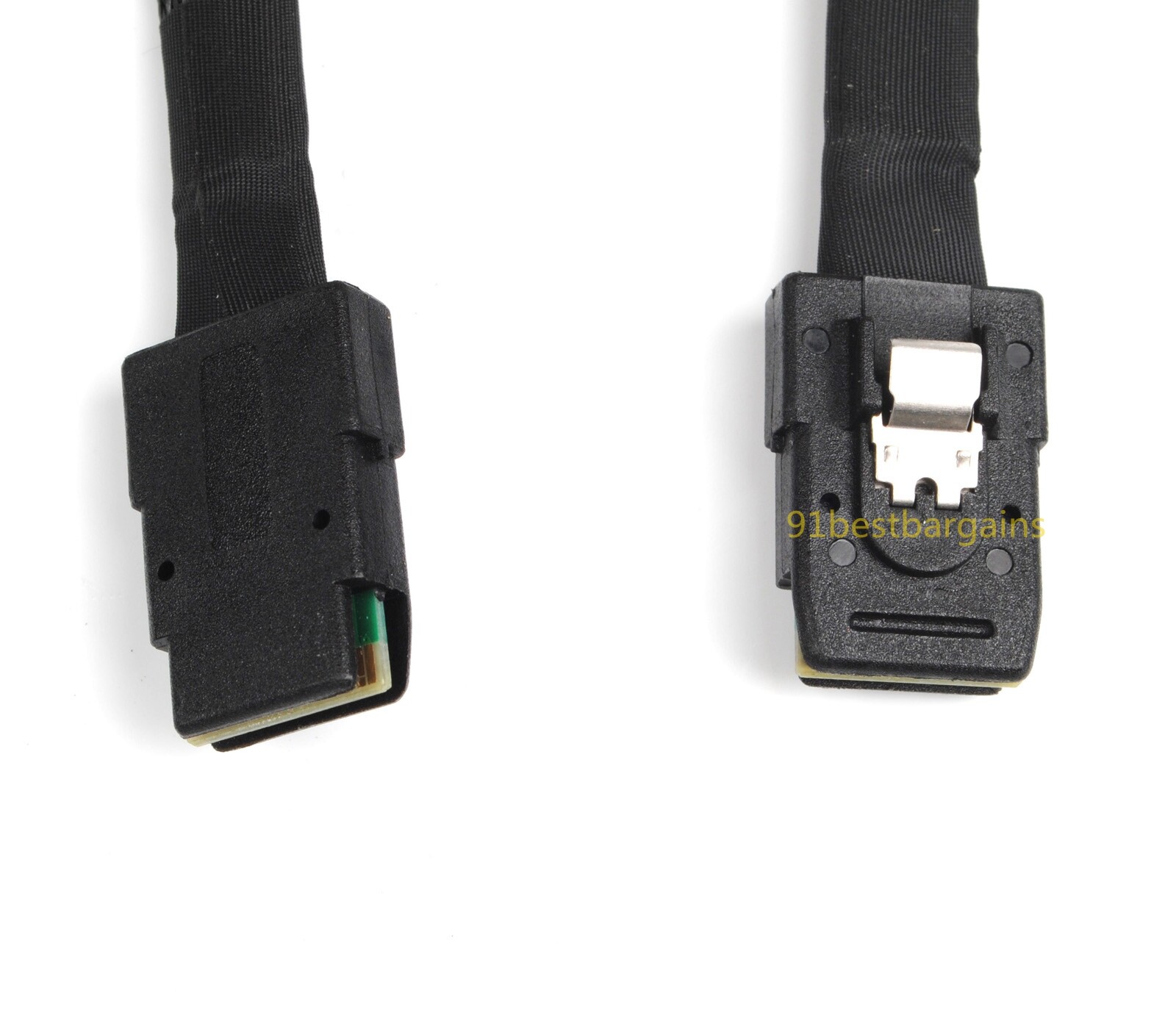 2x Mini SAS SFF8087 to SFF8087 Cable Breakout Data Splitter Internal Cable 100cm